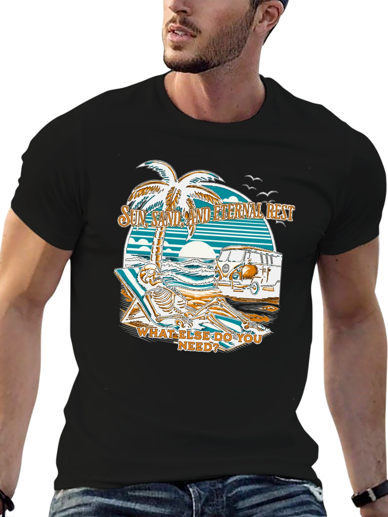 Sun Sand and Eternal Rest T-Shirt