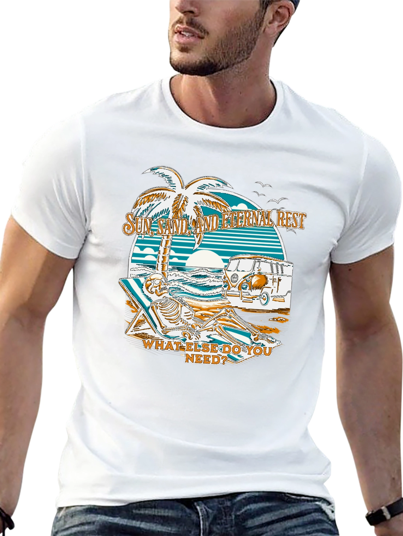 Sun Sand and Eternal Rest T-Shirt