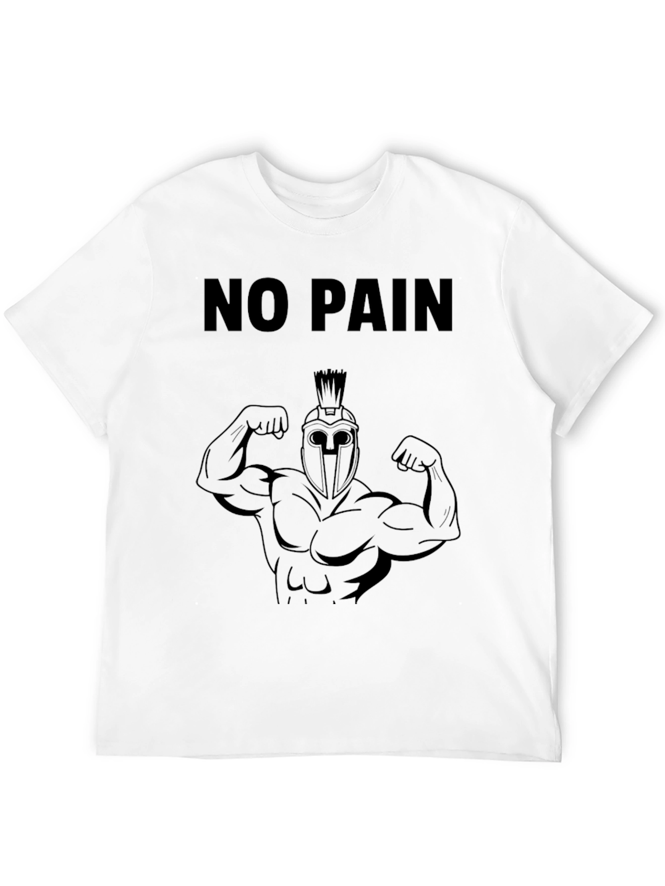 No Pain Spartan Gym T-Shirt