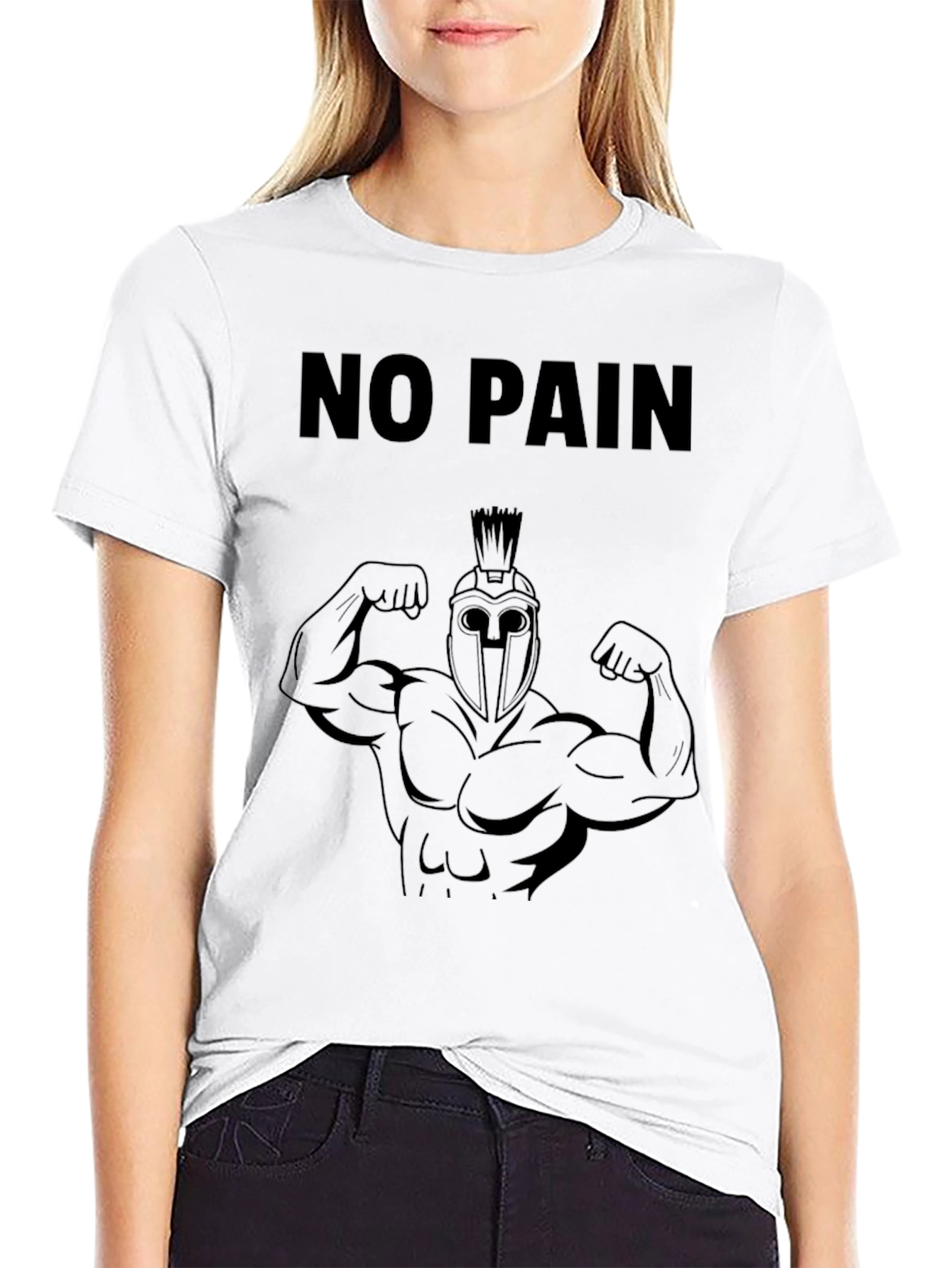 No Pain Spartan Gym T-Shirt