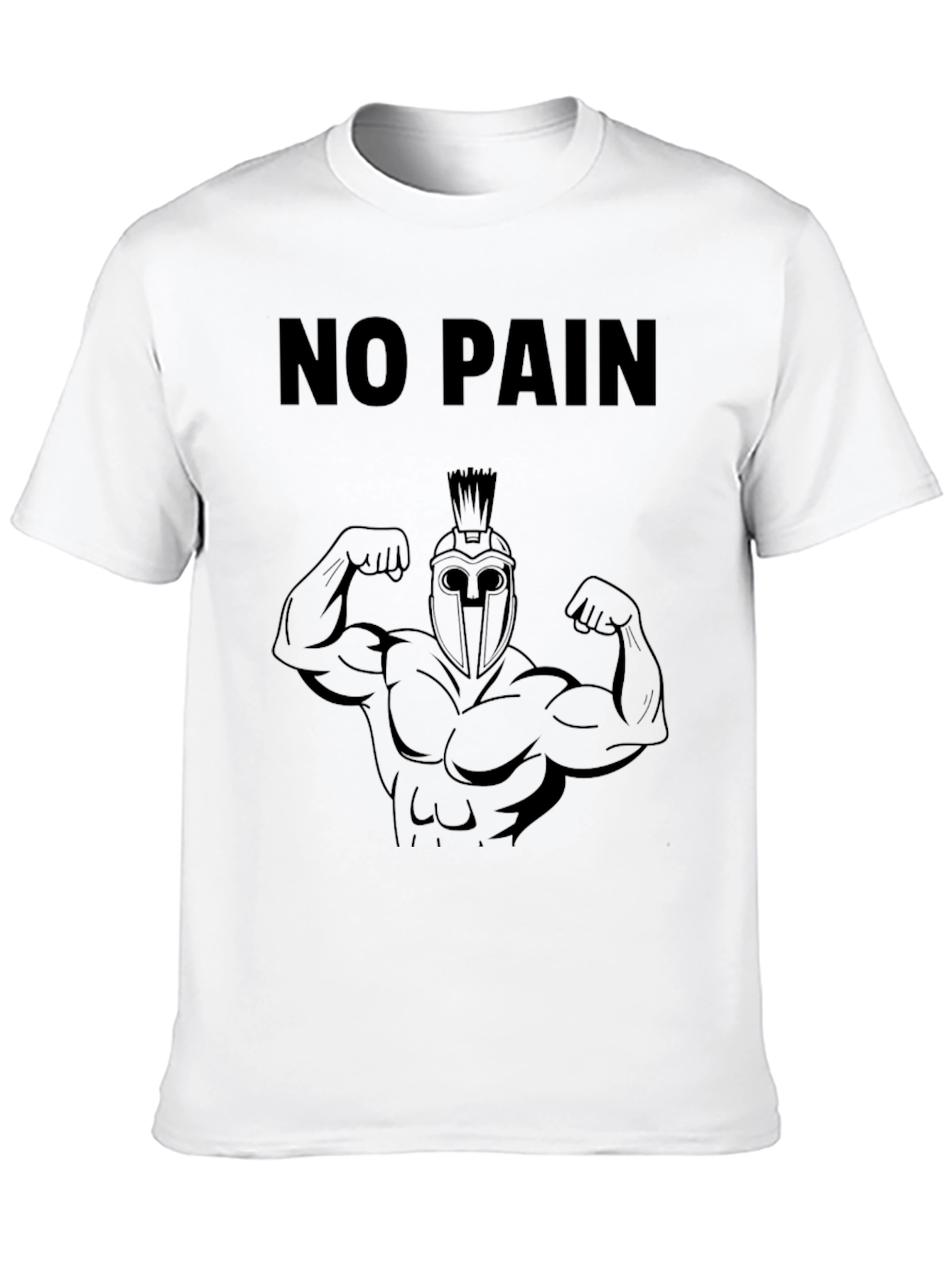 No Pain Spartan Gym T-Shirt