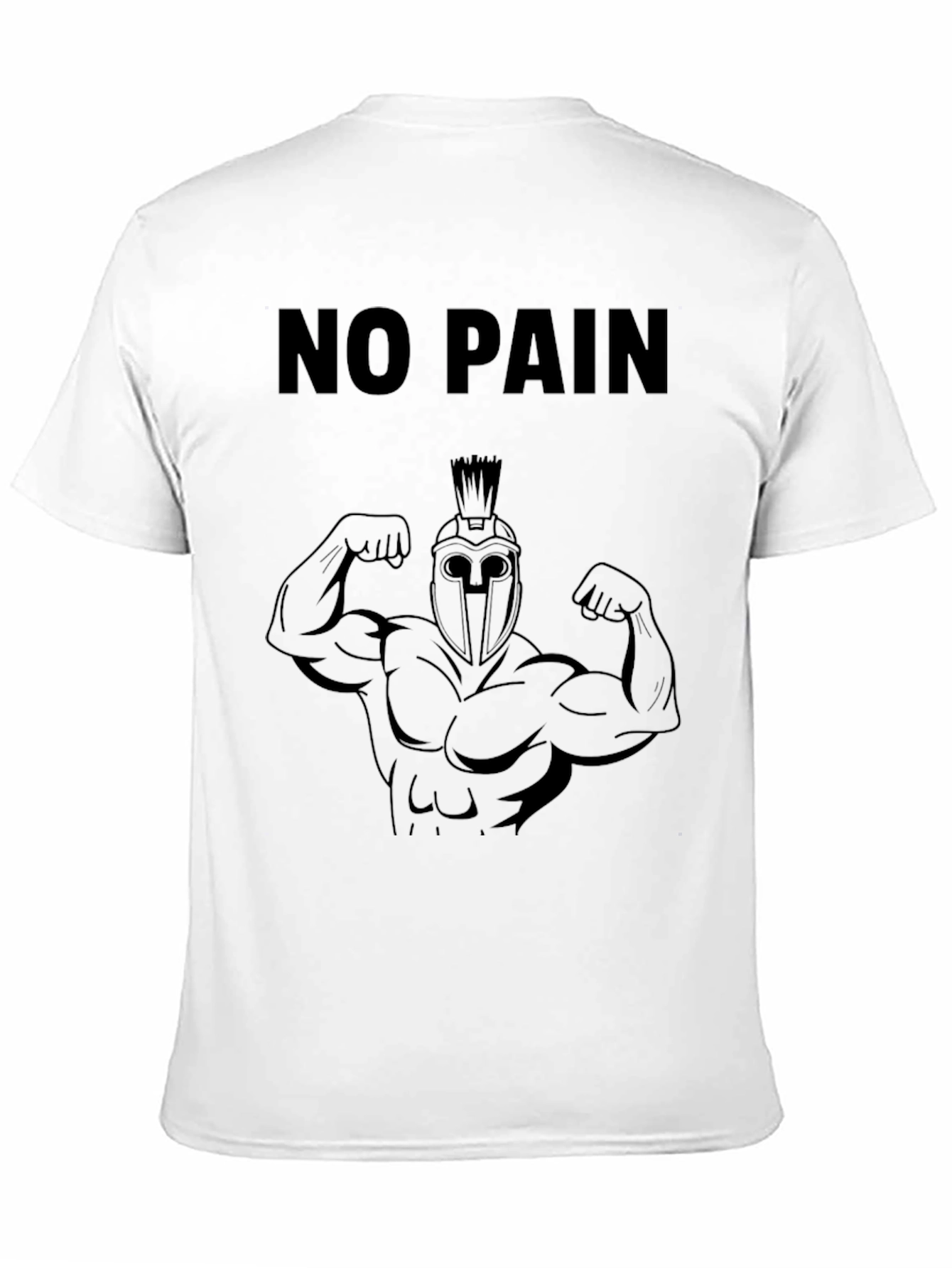 No Pain Spartan Gym T-Shirt