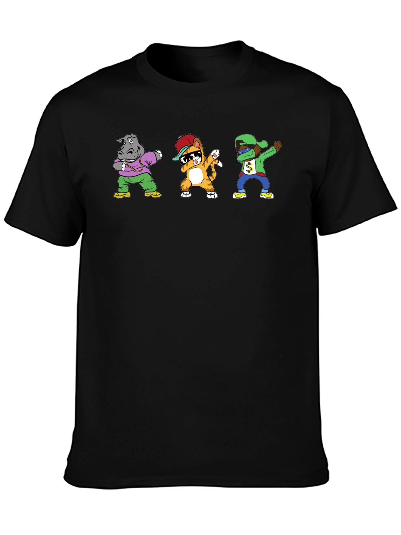 Dabbing Animals Graphic Tee