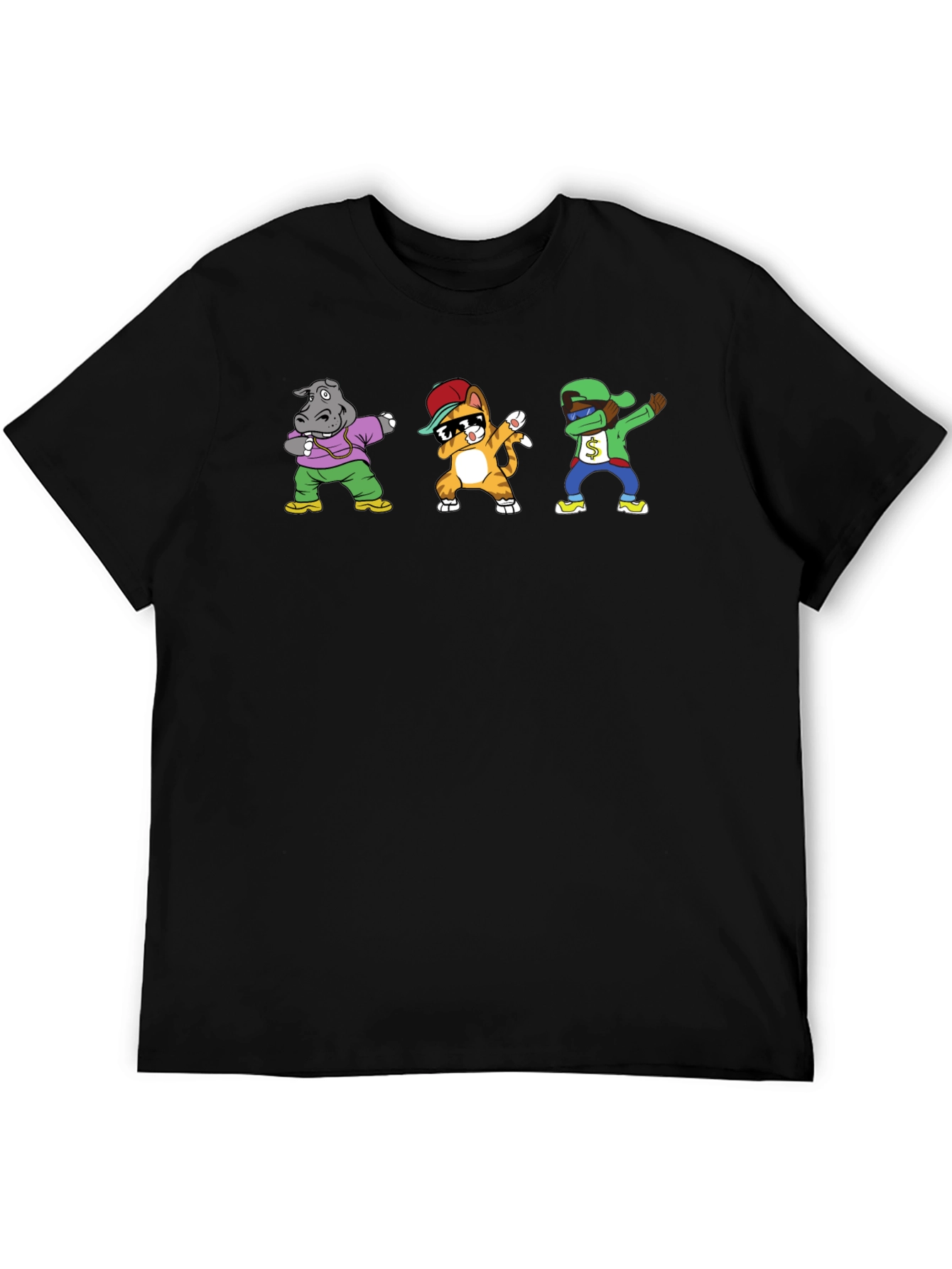 Dabbing Animals Graphic Tee