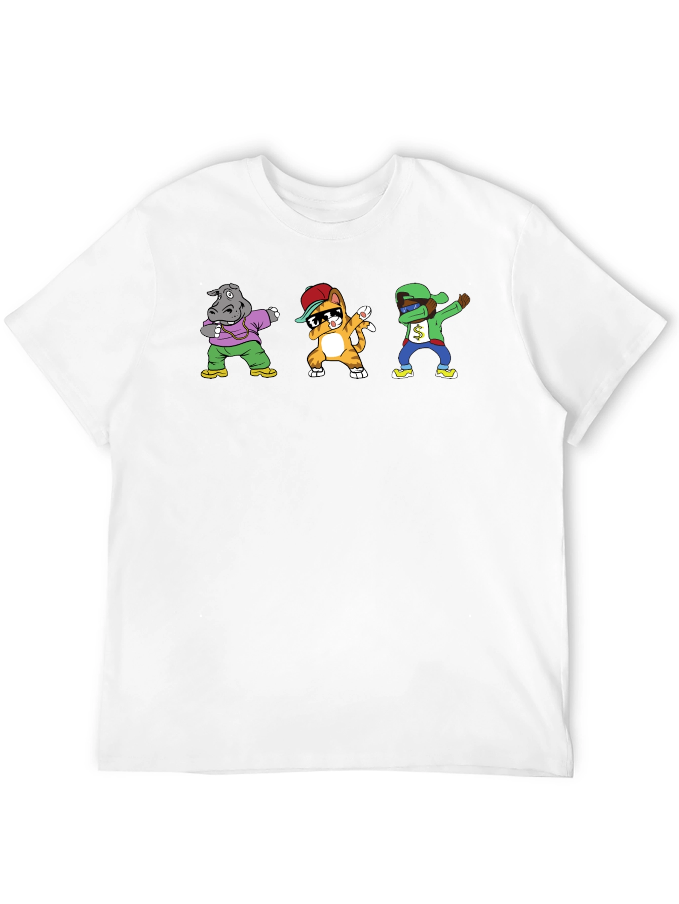 Dabbing Animals Graphic Tee