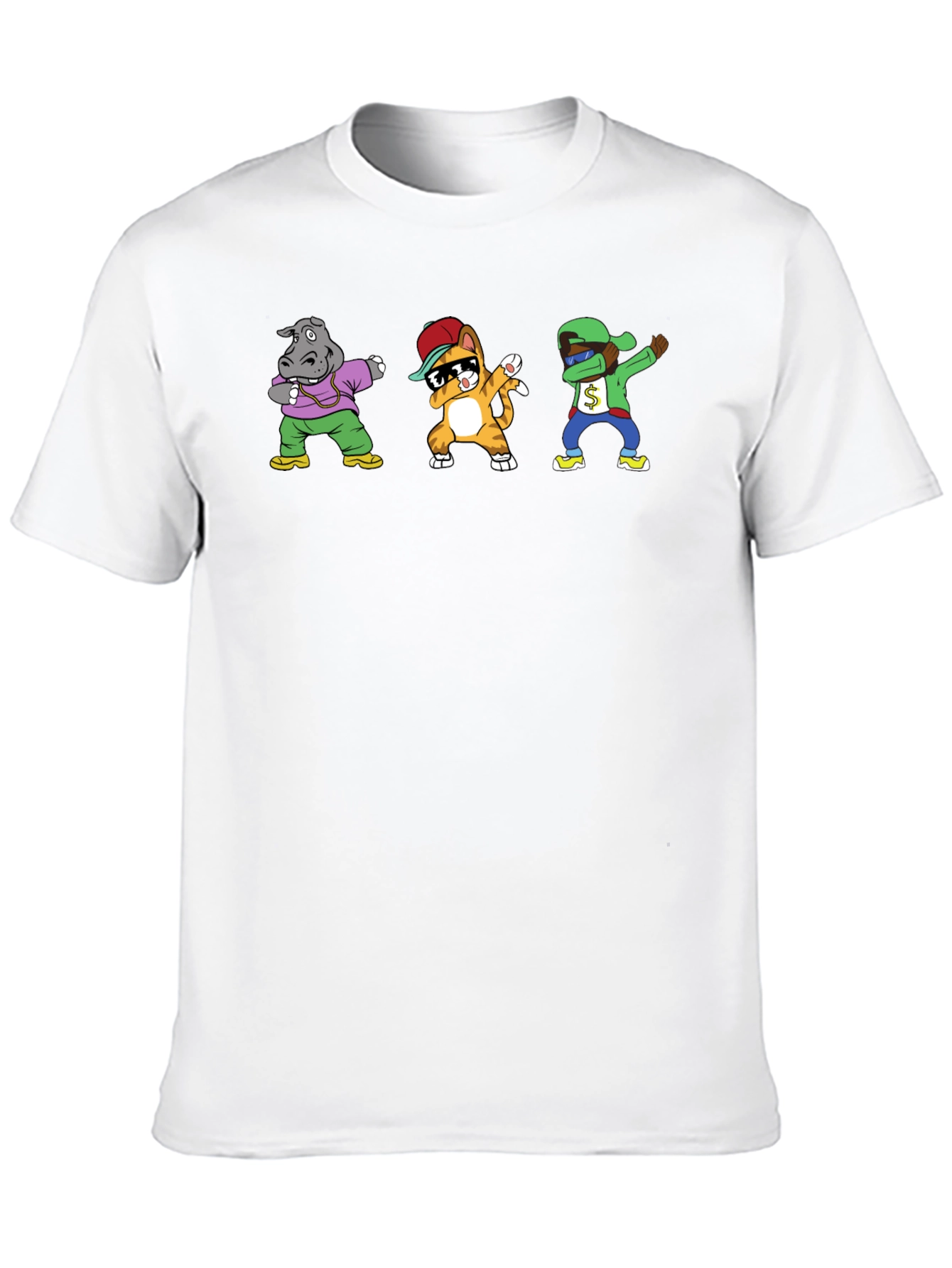 Dabbing Animals Graphic Tee