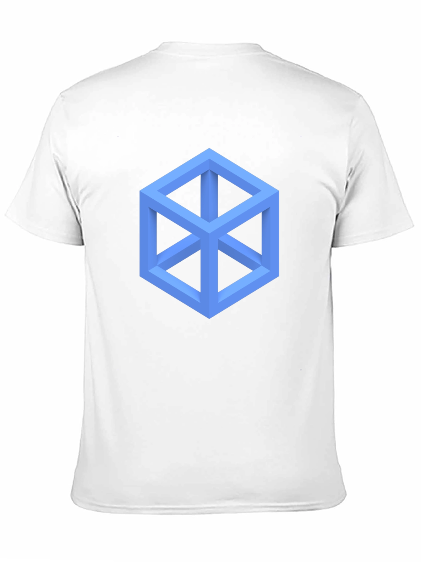 Geometric Illusion T-Shirt - Modern Design