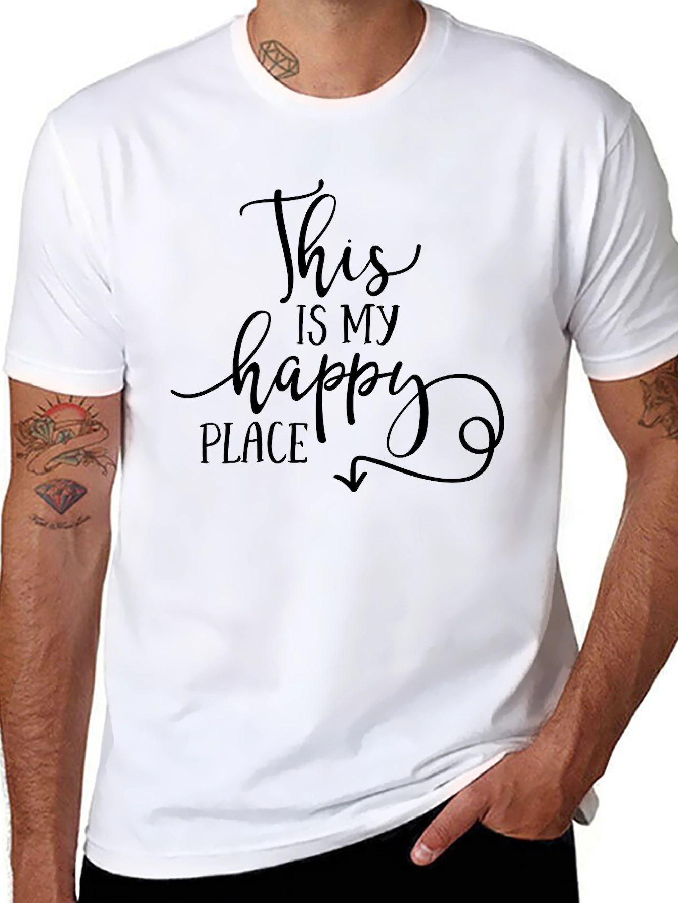 This Is My Happy Place Graphic T-Shirt