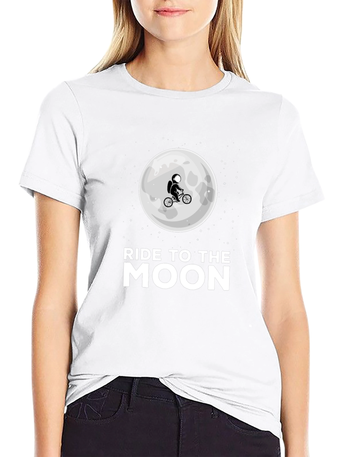 Ride to the Moon Graphic T-Shirt