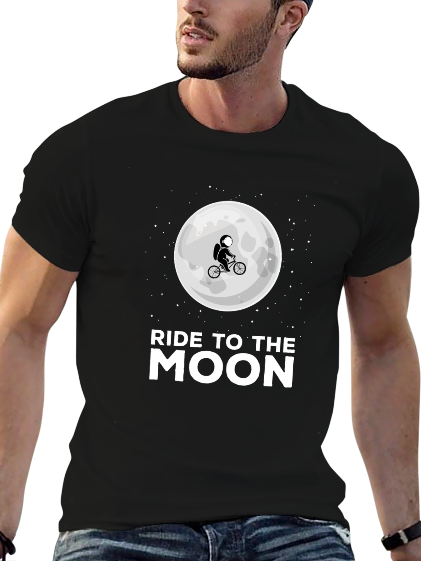 Ride to the Moon Graphic T-Shirt