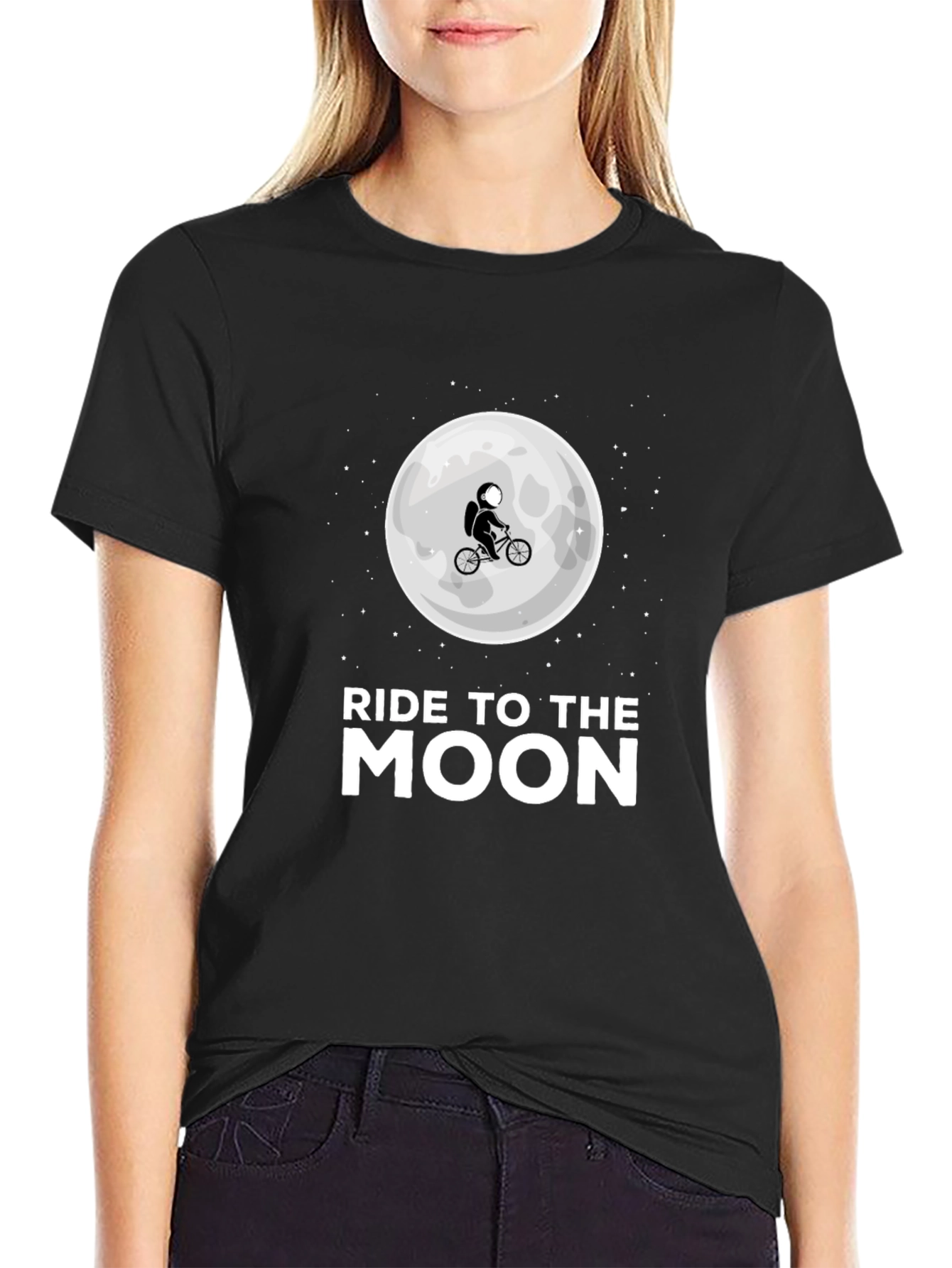 Ride to the Moon Graphic T-Shirt