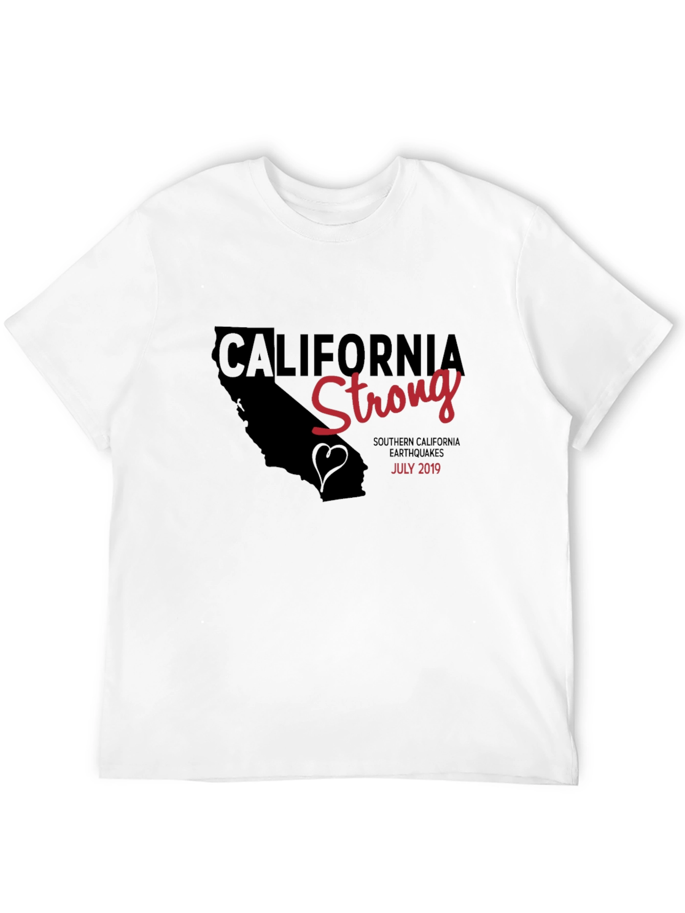 California Strong Earthquake Relief T-Shirt