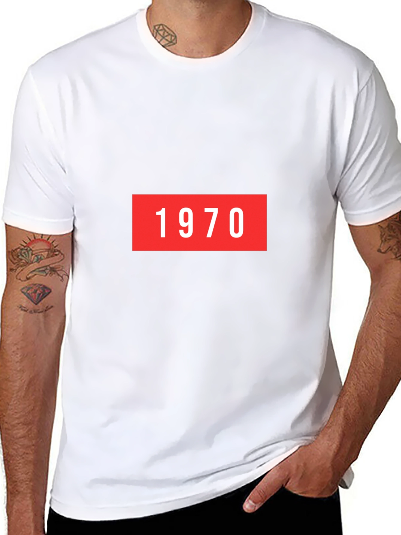 1970 Graphic Tee - Retro Style