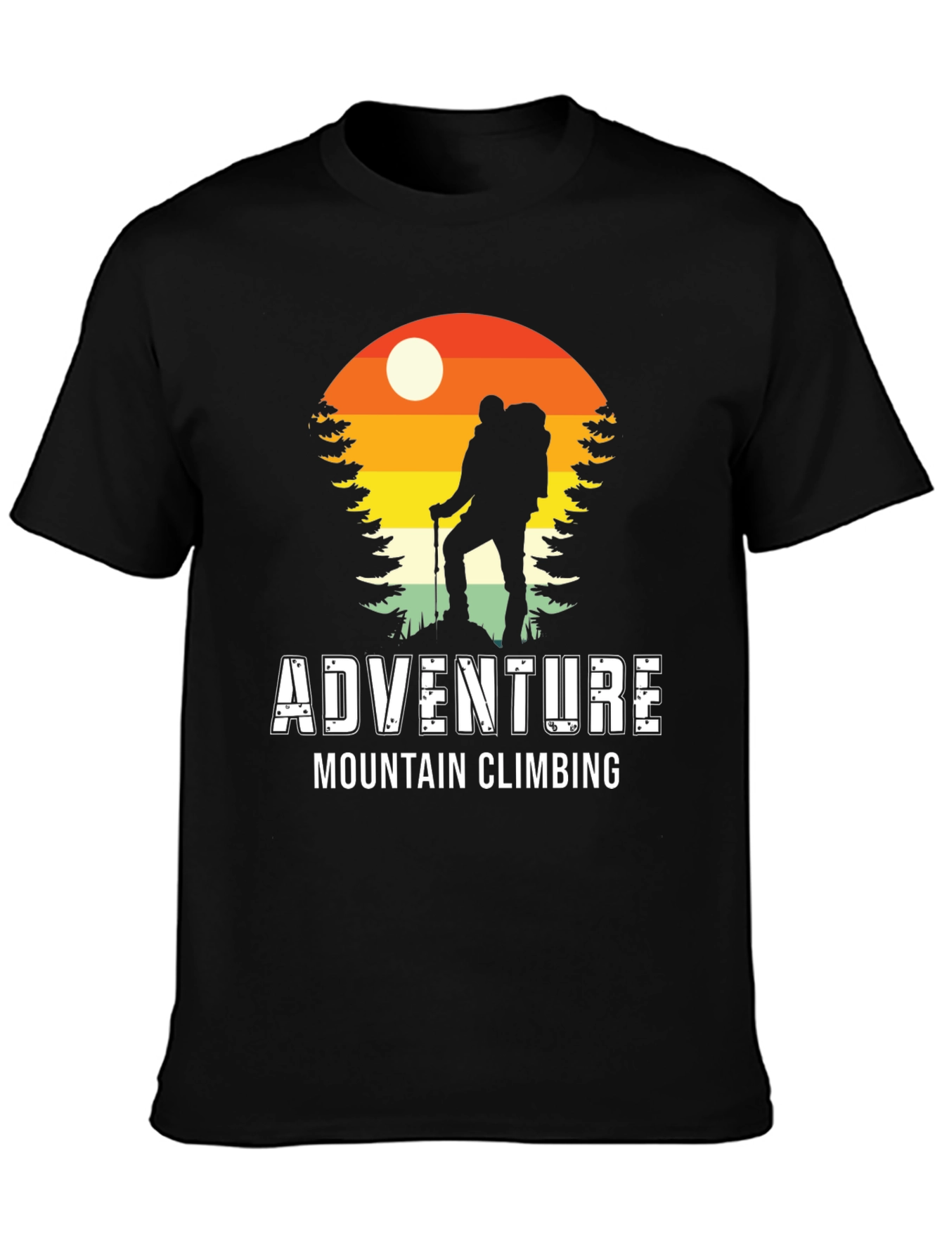 Adventure Mountain Climbing Graphic Tee