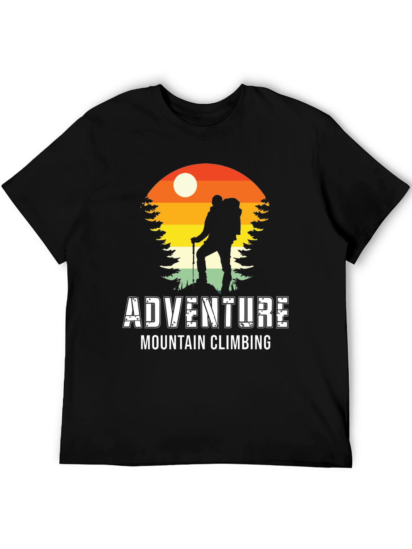 Adventure Mountain Climbing Graphic Tee