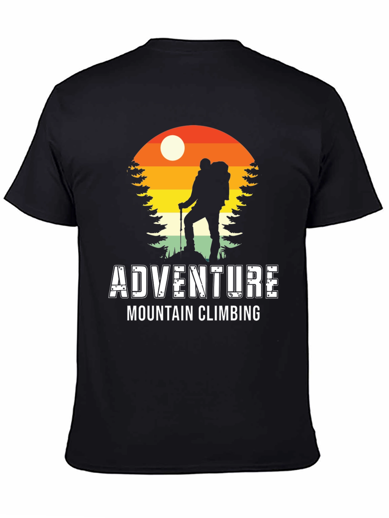 Adventure Mountain Climbing Graphic Tee