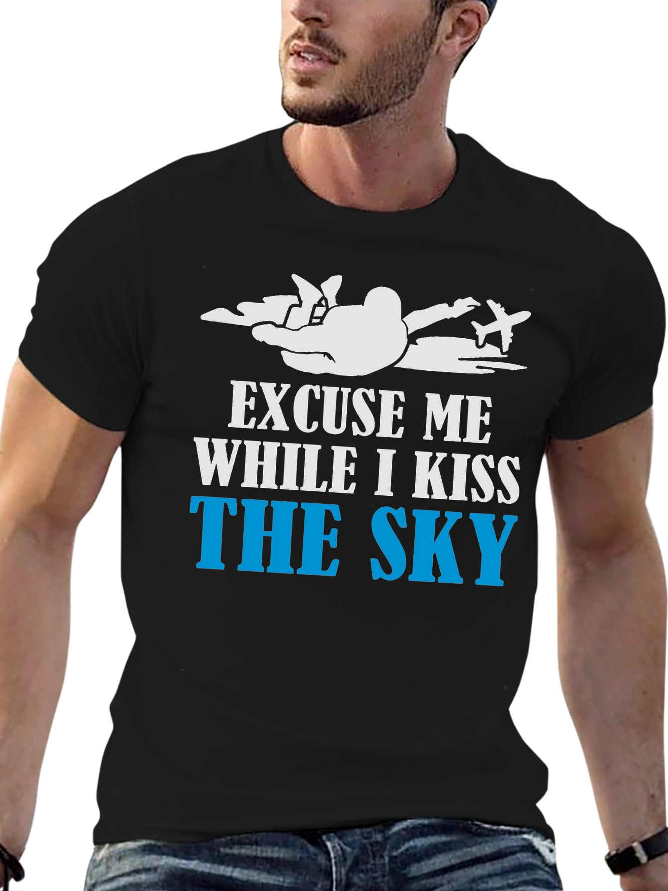 Excuse Me While I Kiss the Sky T-Shirt