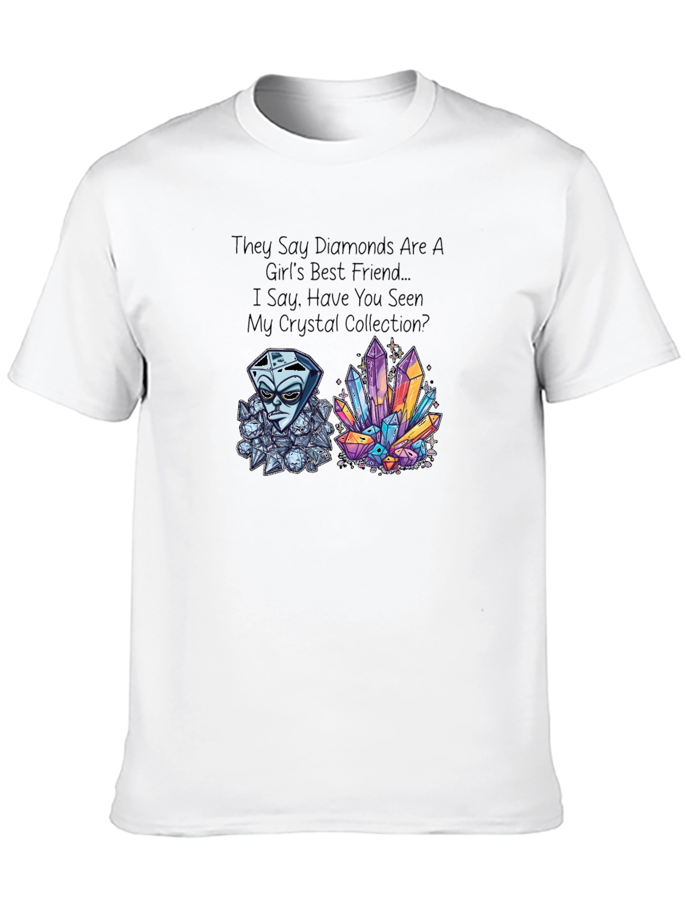 Diamond vs. Crystal Collection T-Shirt