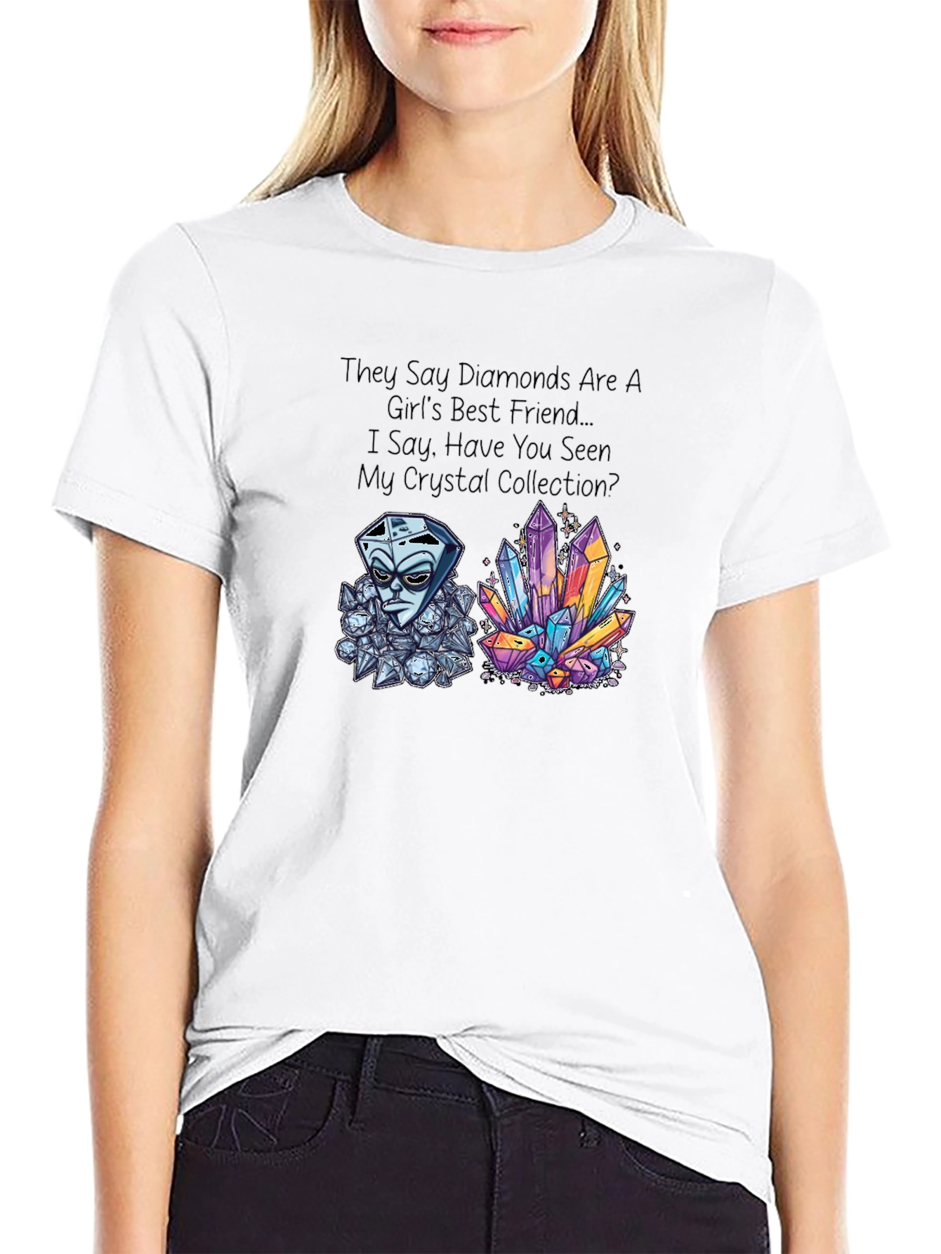 Diamond vs. Crystal Collection T-Shirt