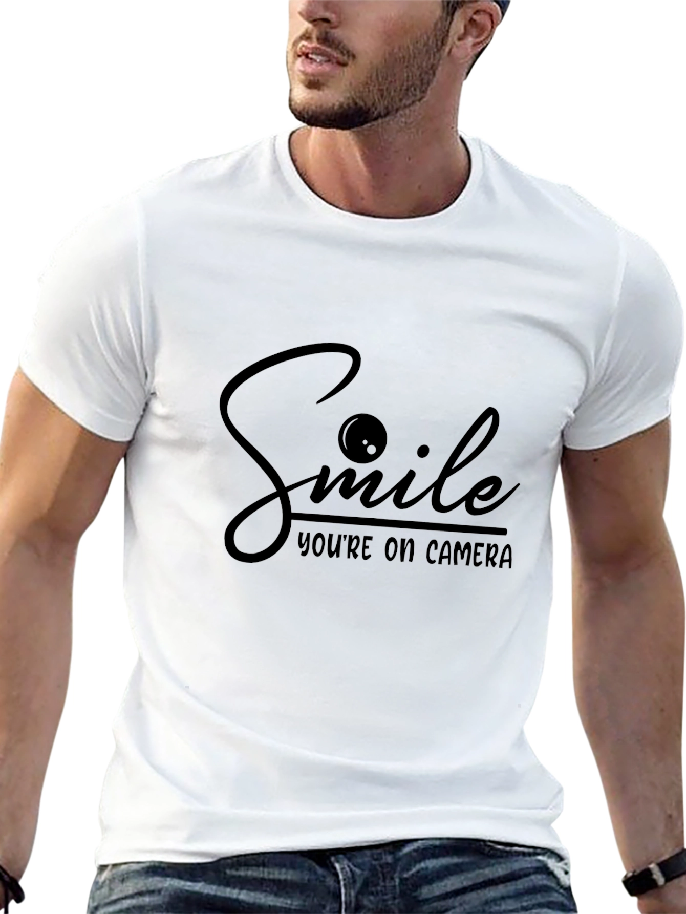 Smile Youre on Camera Graphic Tee