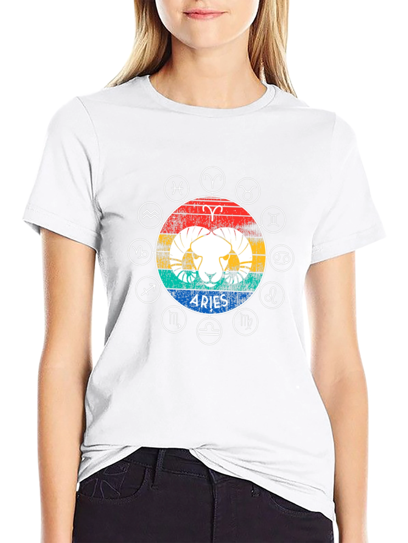 Aries Zodiac Sign T-Shirt