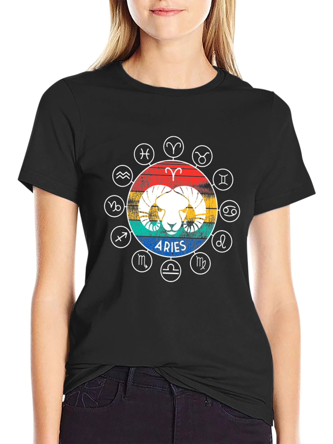 Aries Zodiac Sign T-Shirt