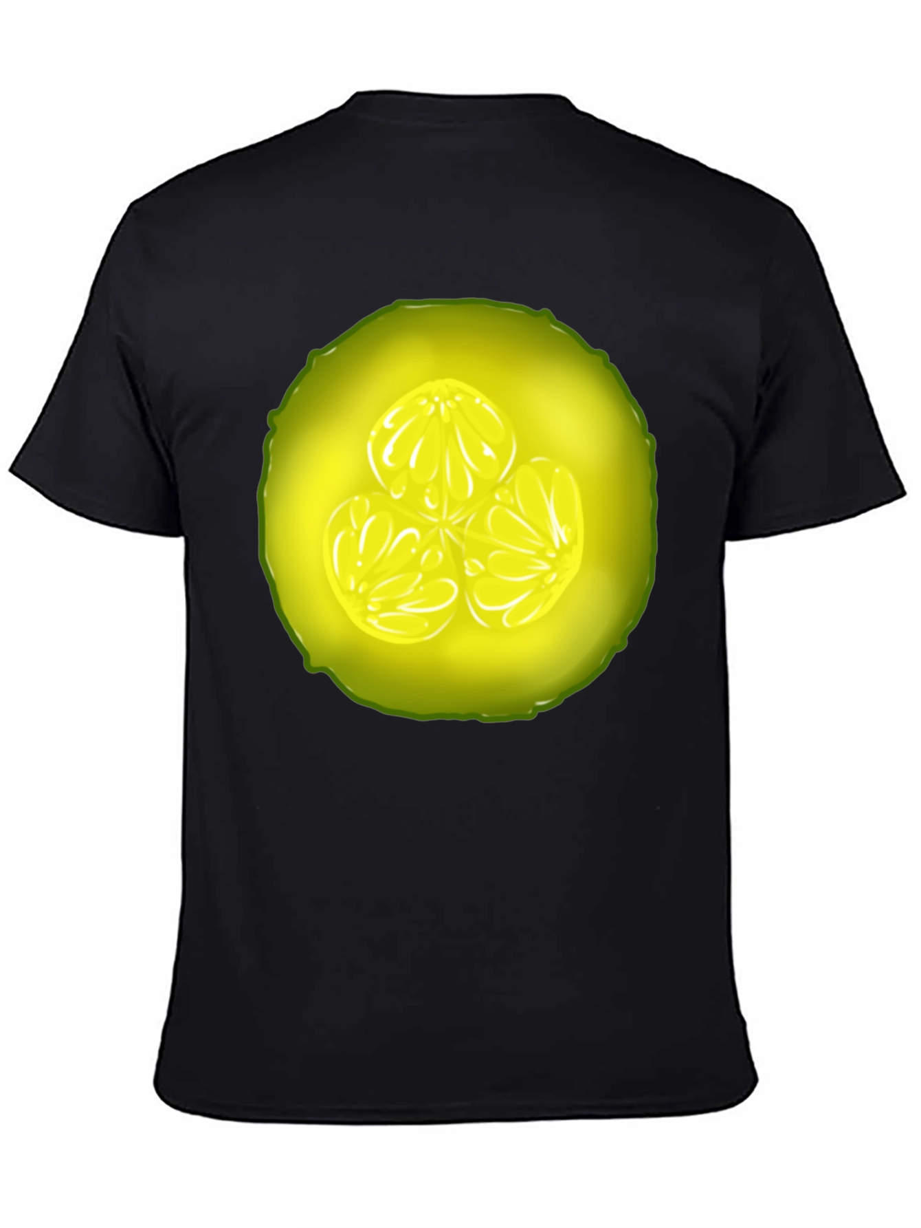 Cucumber Slice Graphic Tee - Fresh & Fun Design