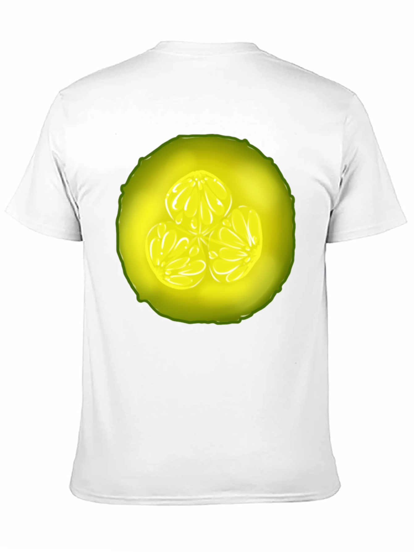 Cucumber Slice Graphic Tee - Fresh & Fun Design