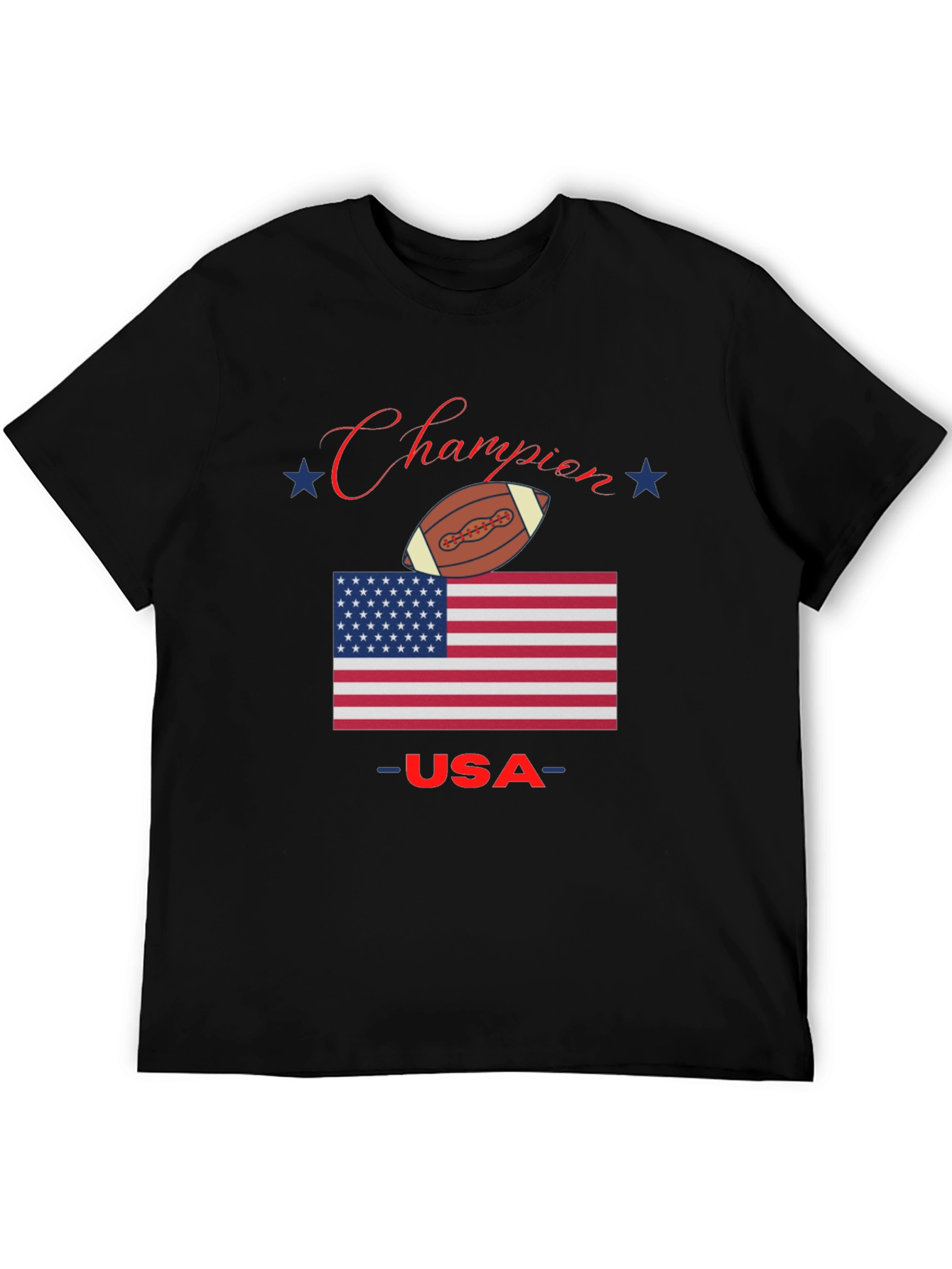 Champion USA Football Graphic Tee