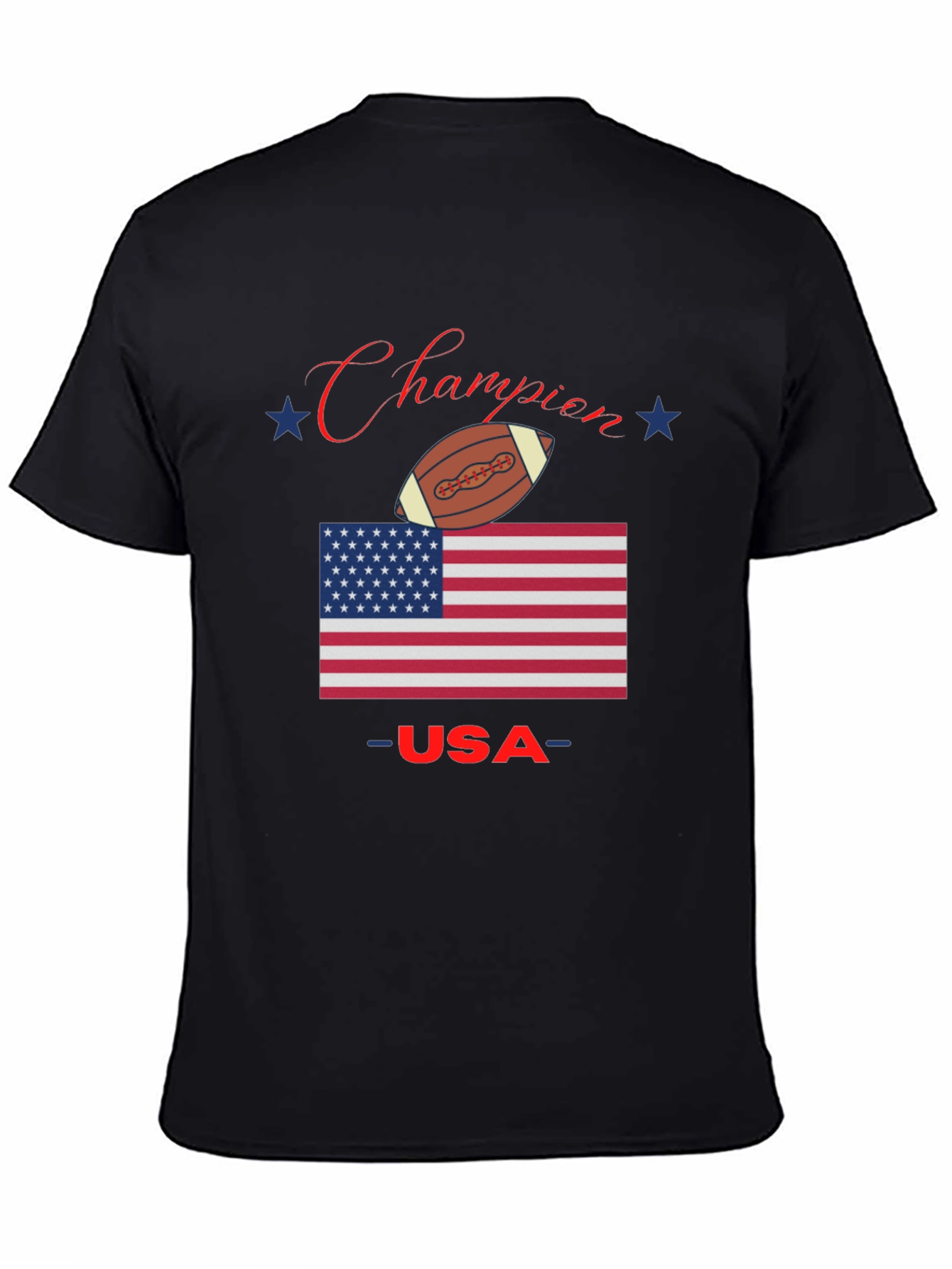 Champion USA Football Graphic Tee