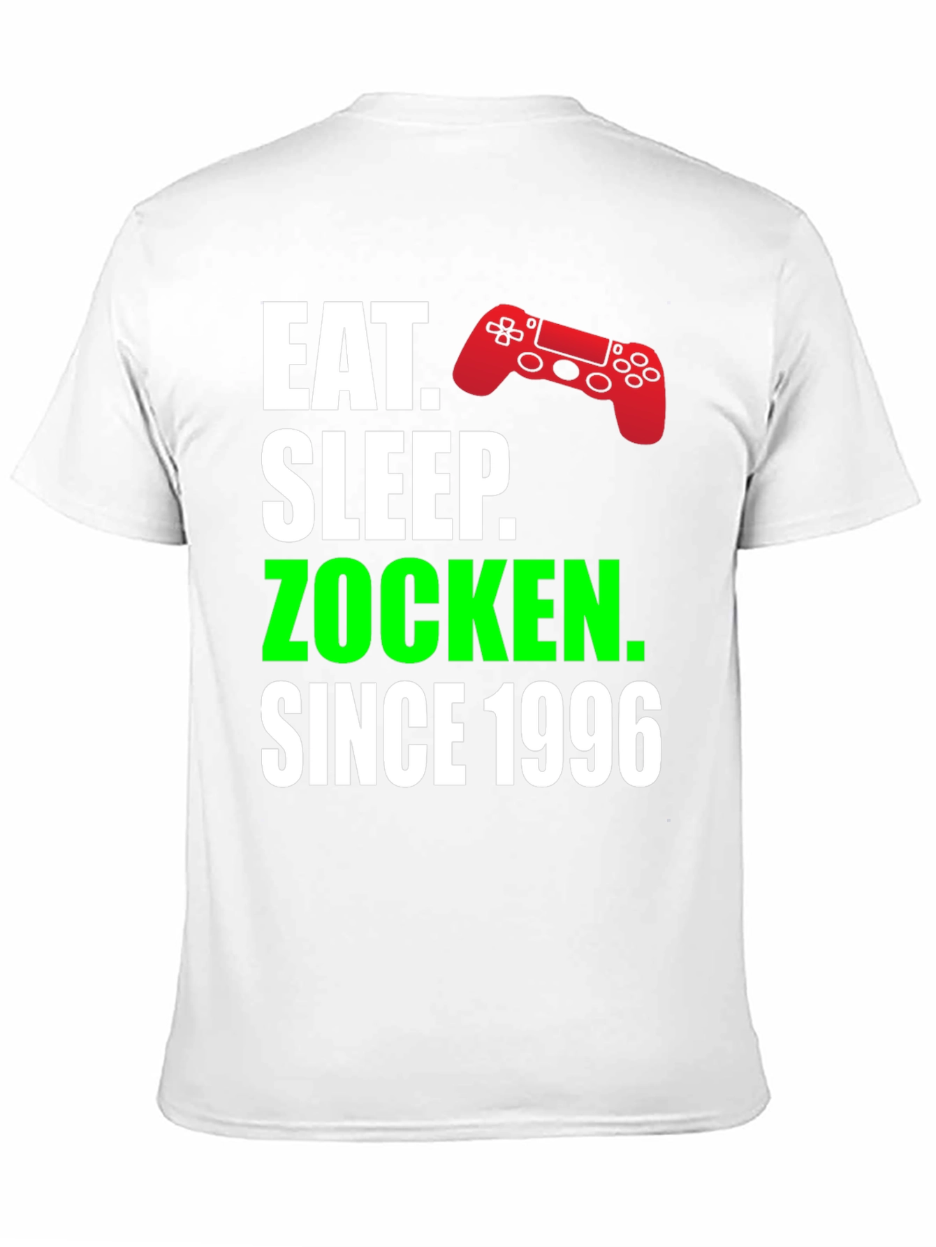 Eat Sleep Zocken Since 1996 Gamer T-Shirt