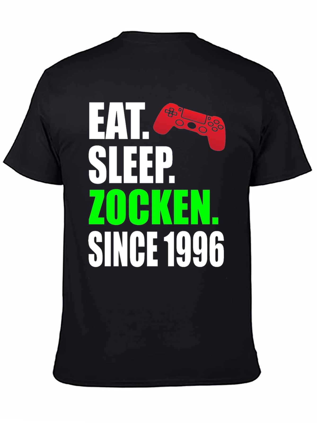 Eat Sleep Zocken Since 1996 Gamer T-Shirt