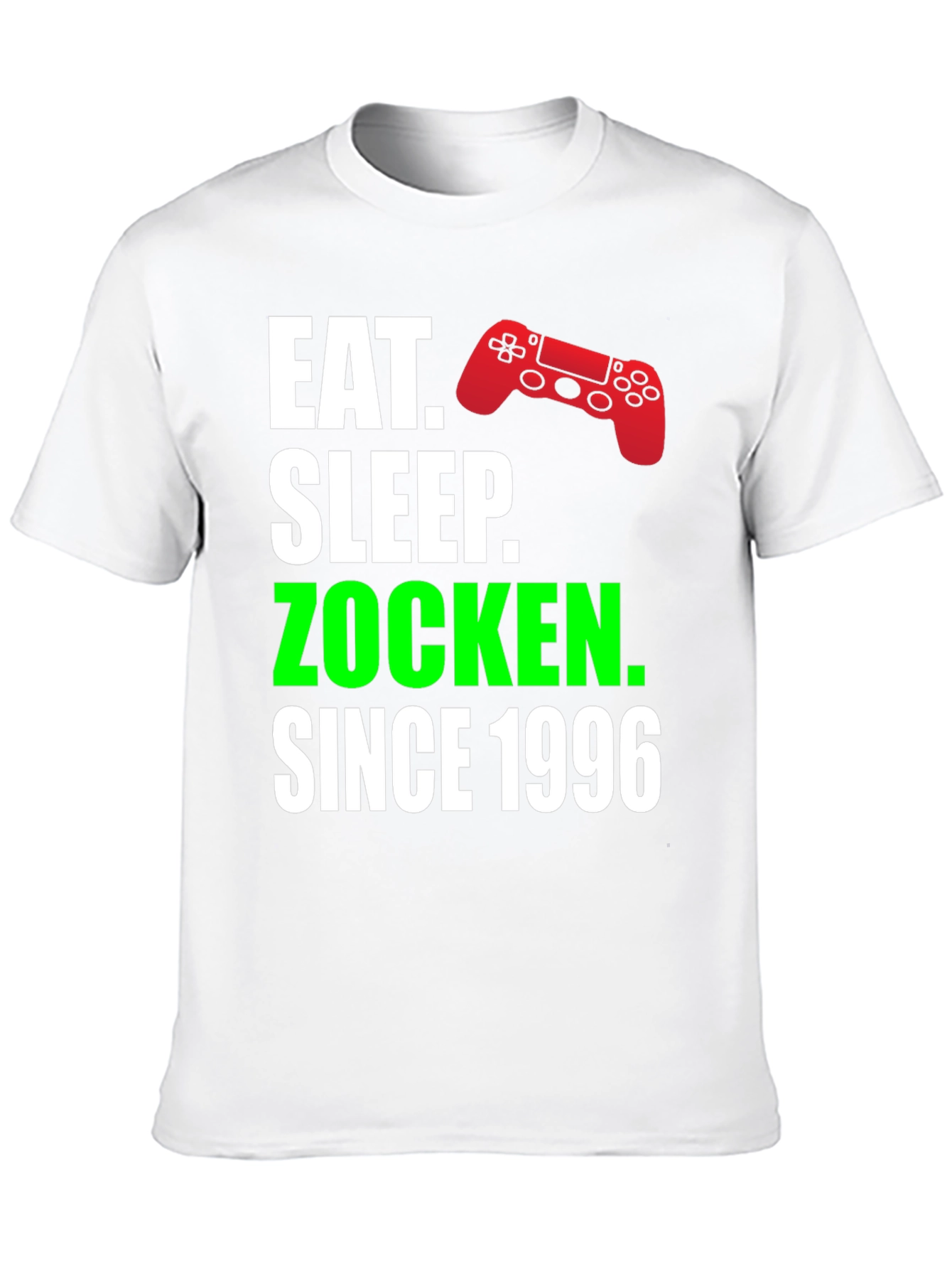 Eat Sleep Zocken Since 1996 Gamer T-Shirt