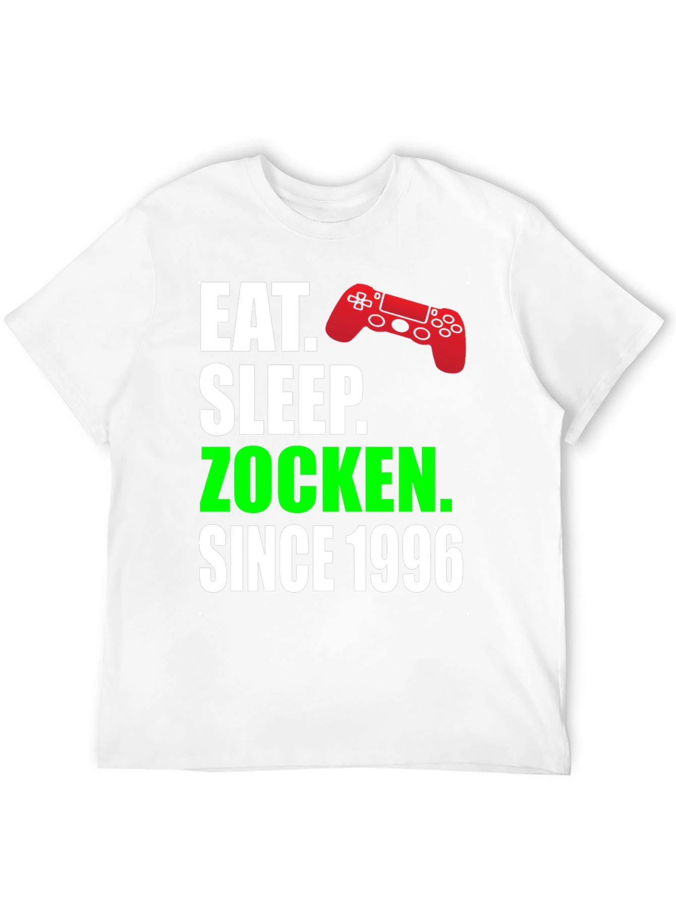 Eat Sleep Zocken Since 1996 Gamer T-Shirt