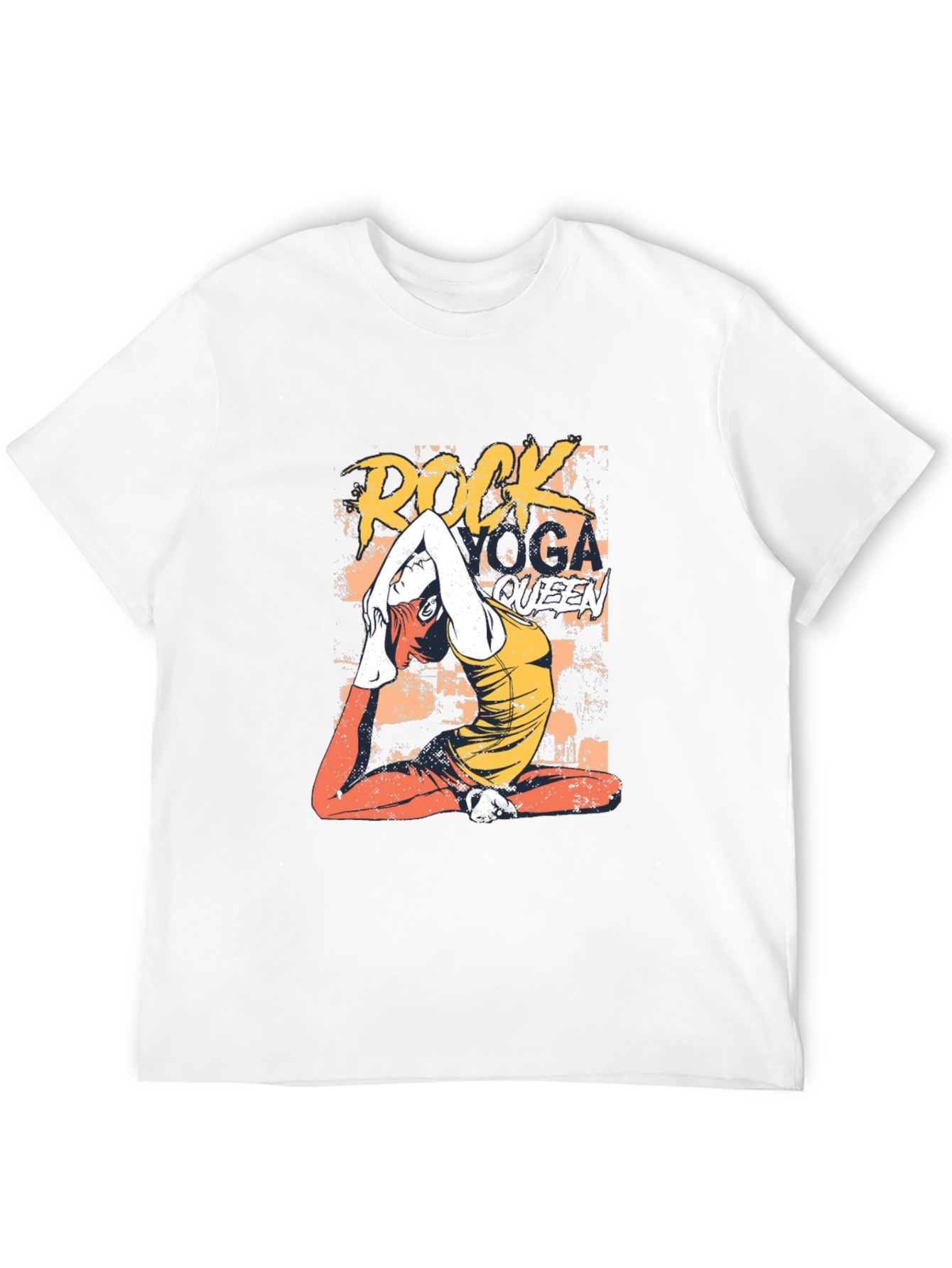 Rock Yoga Queen Graphic Tee - Mens Black T-Shirt
