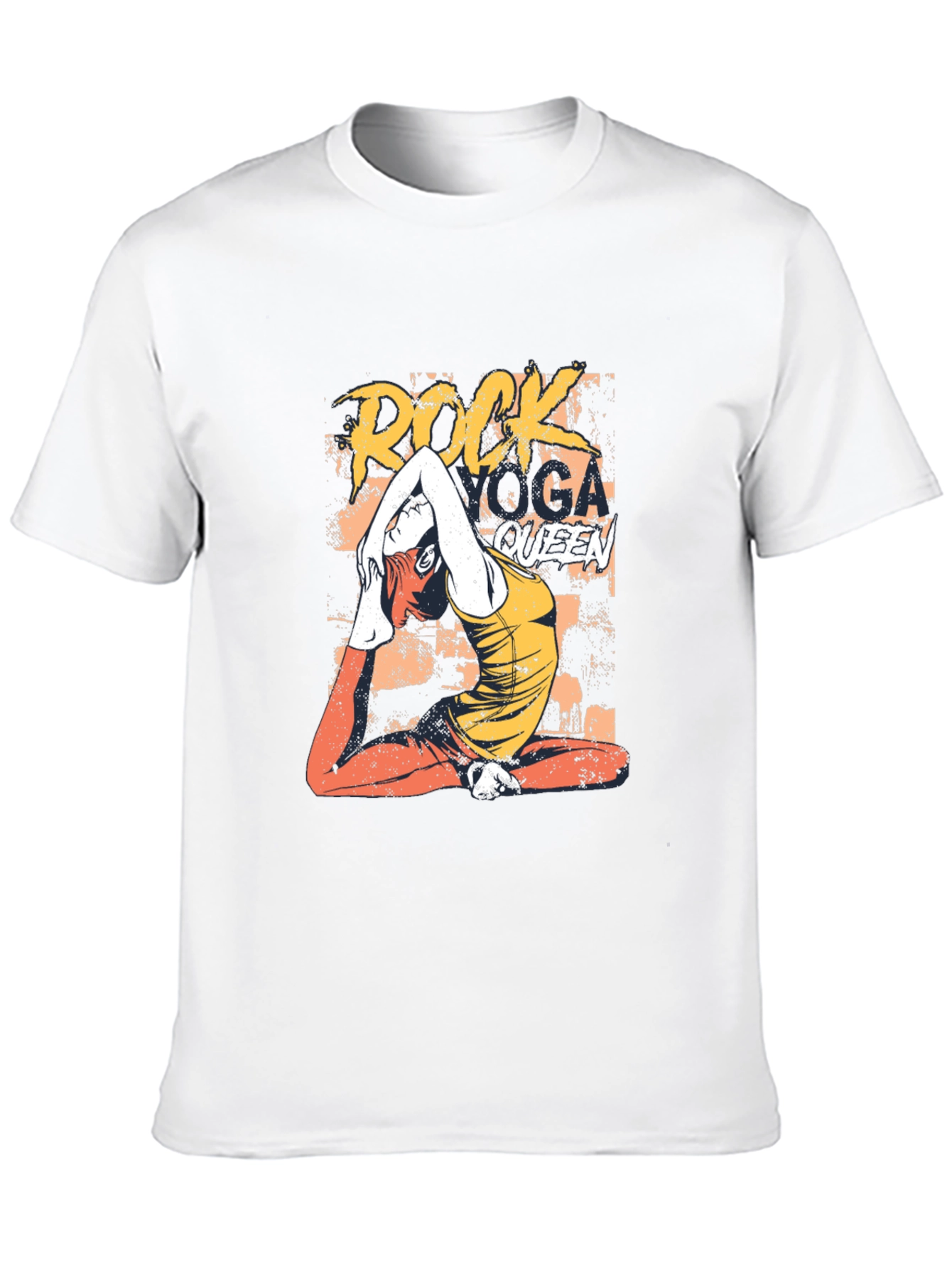 Rock Yoga Queen Graphic Tee - Mens Black T-Shirt