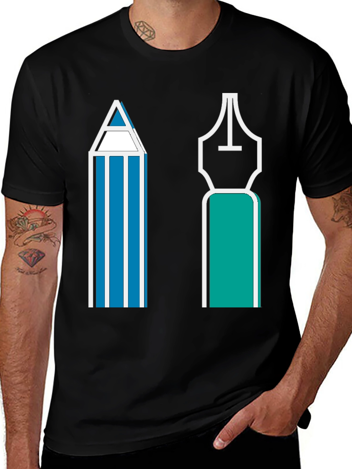 Artists Choice Tee - Pencil & Quill Design