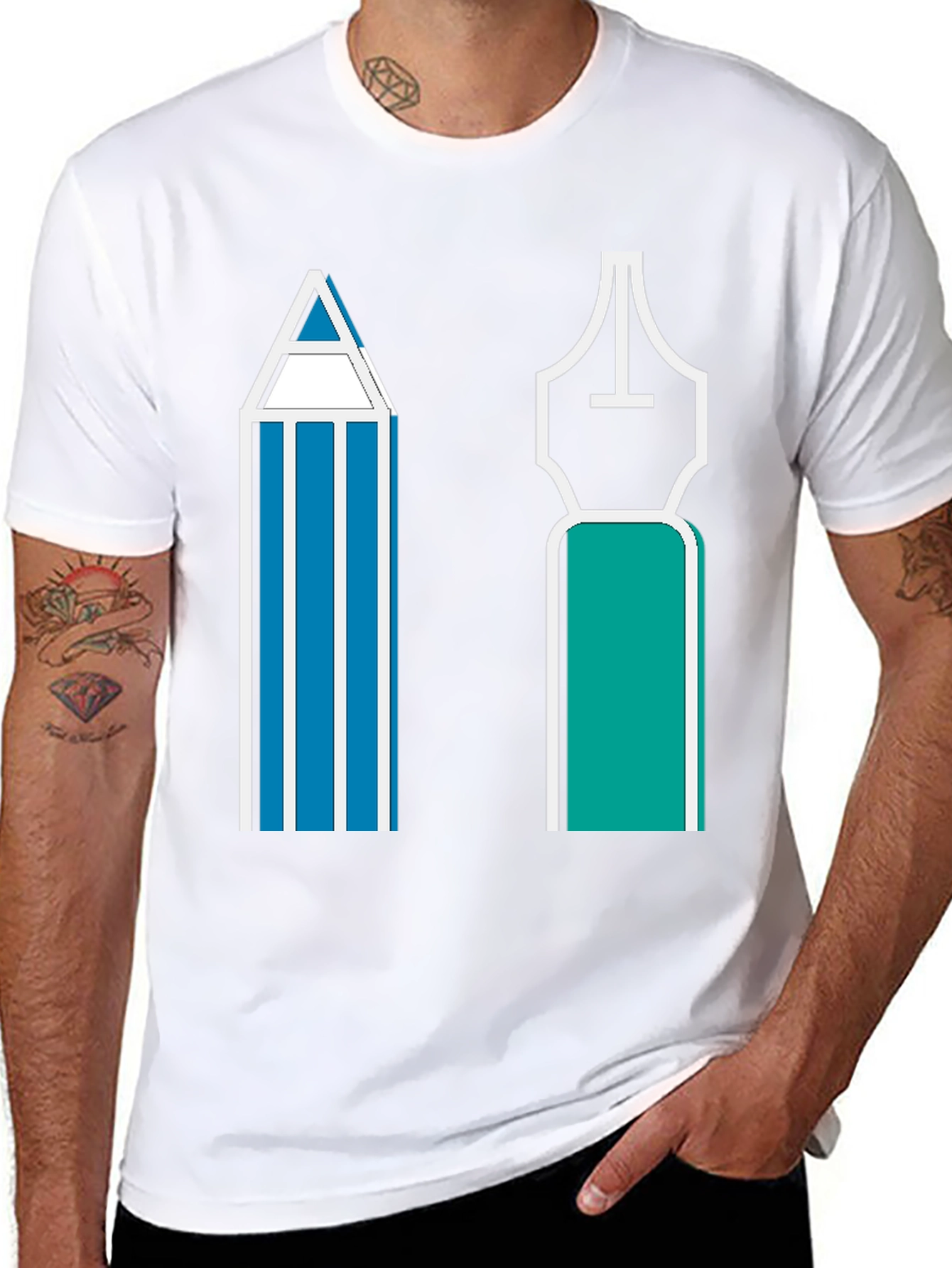 Artists Choice Tee - Pencil & Quill Design