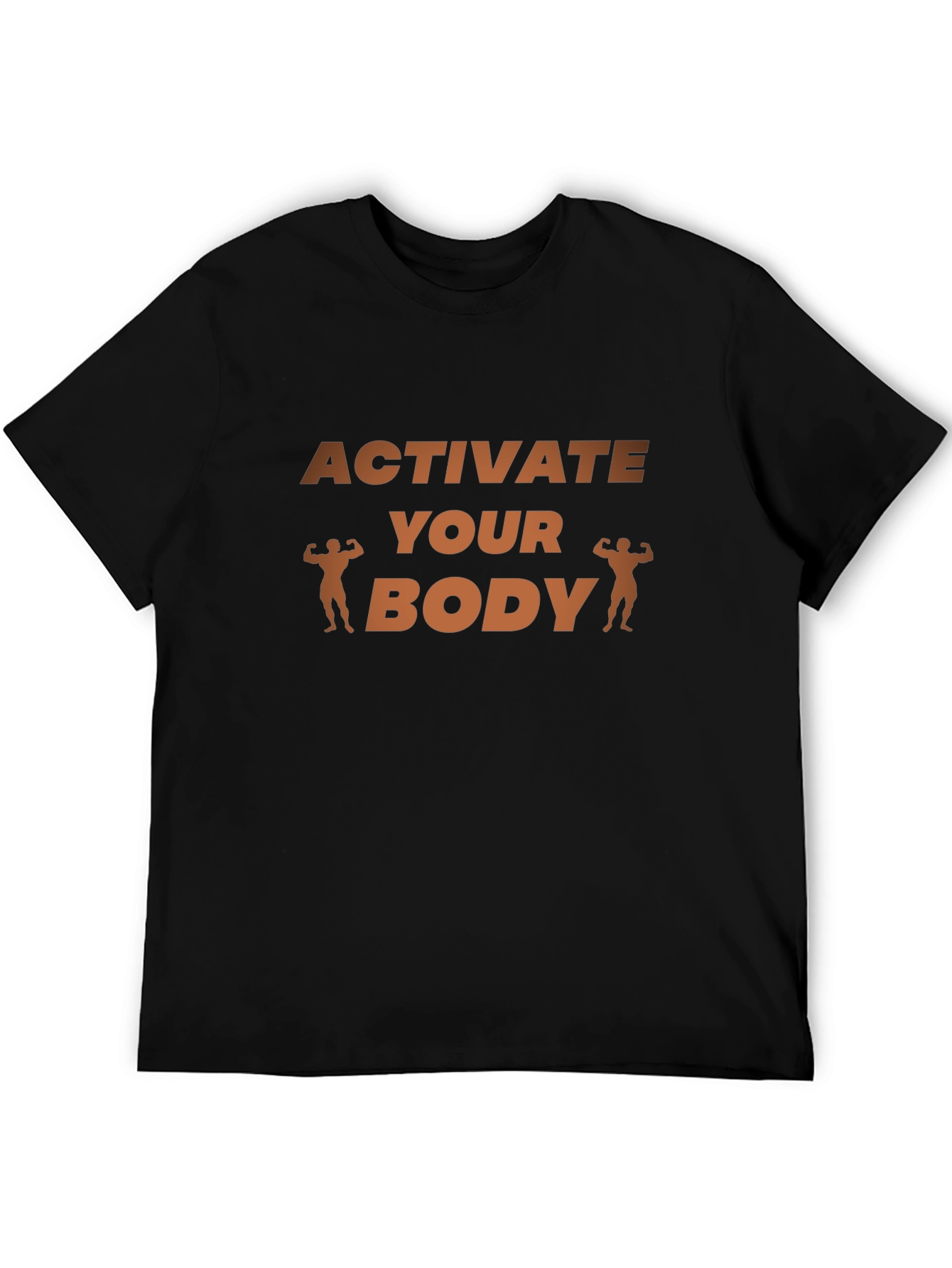 Activate Your Body Graphic T-Shirt - Black