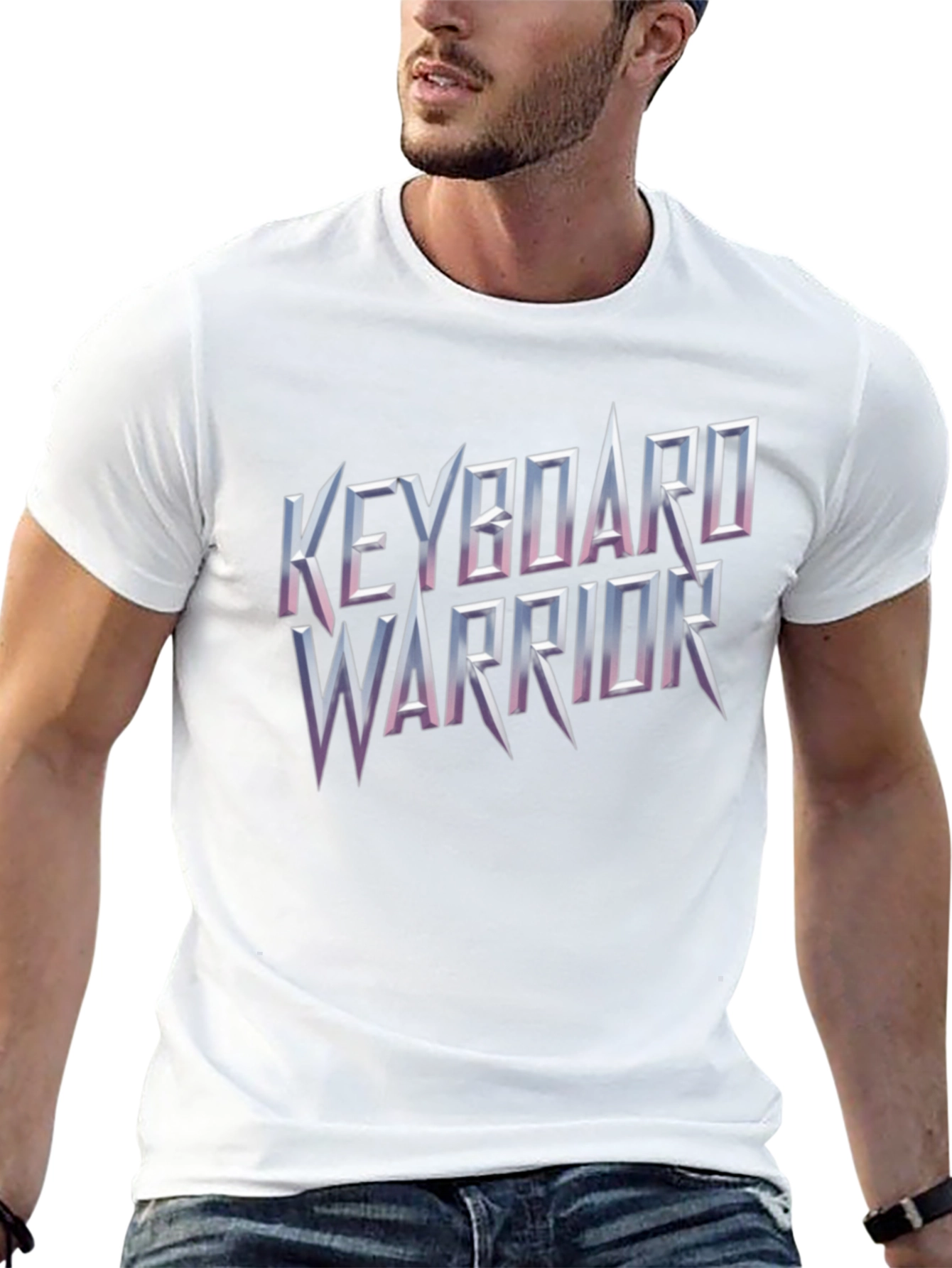 Keyboard Warrior Black T-Shirt