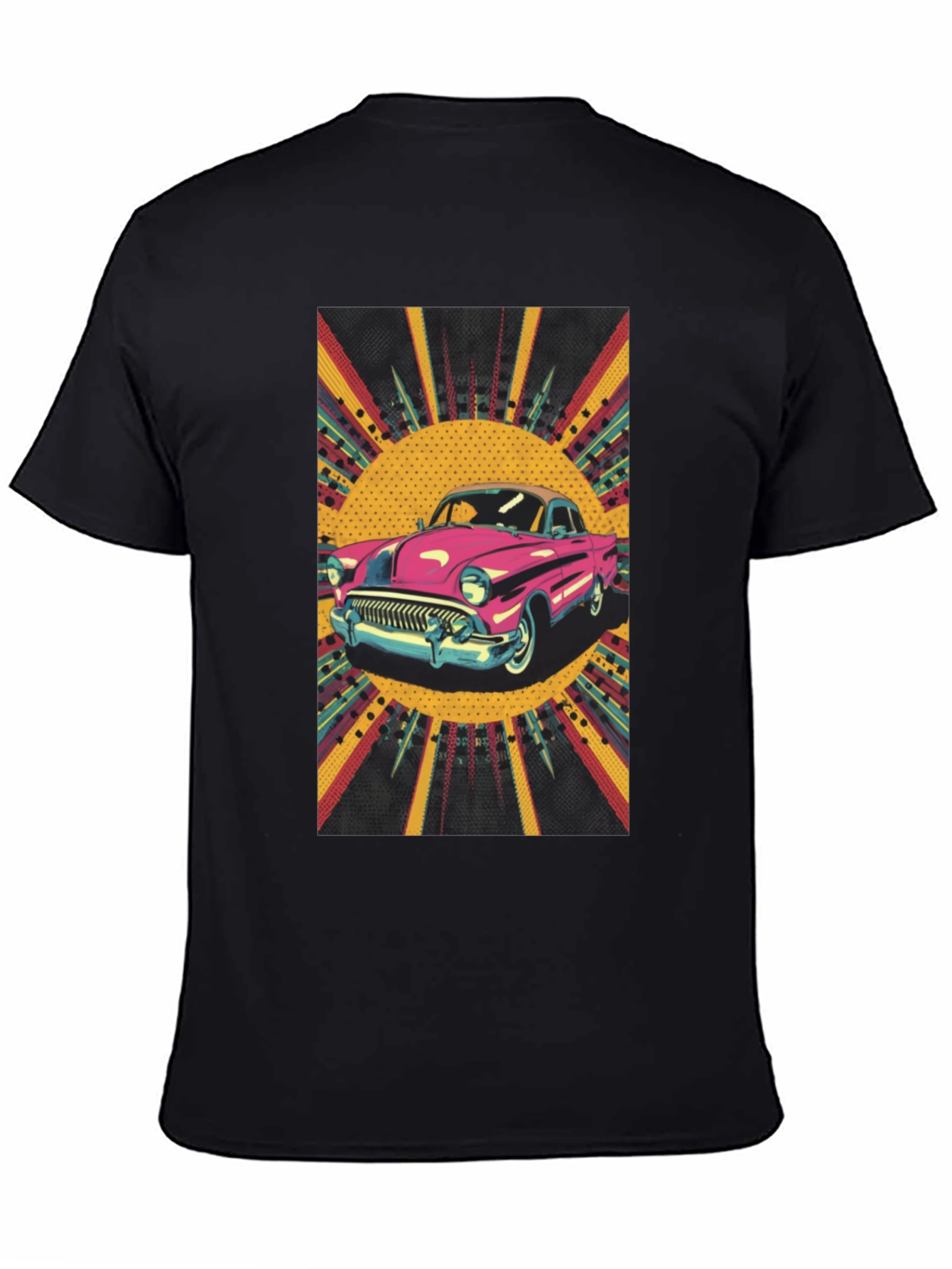 Retro Ride Tee - Classic Car Graphic T-Shirt