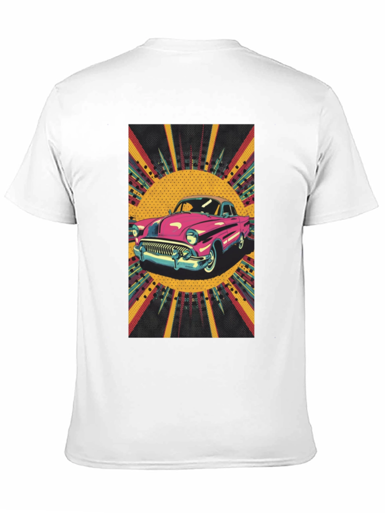 Retro Ride Tee - Classic Car Graphic T-Shirt