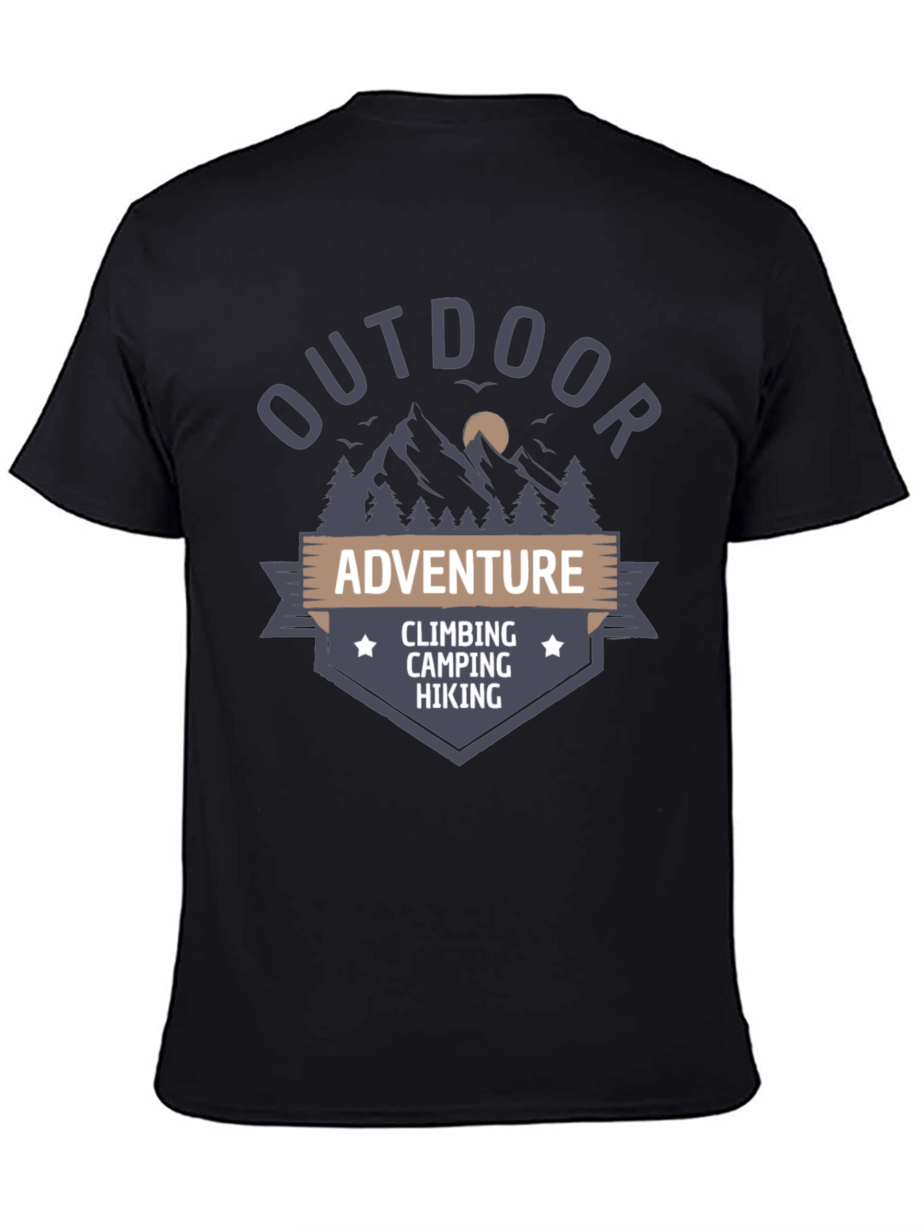 Outdoor Adventure T-Shirt - Climbing Camping Hiking