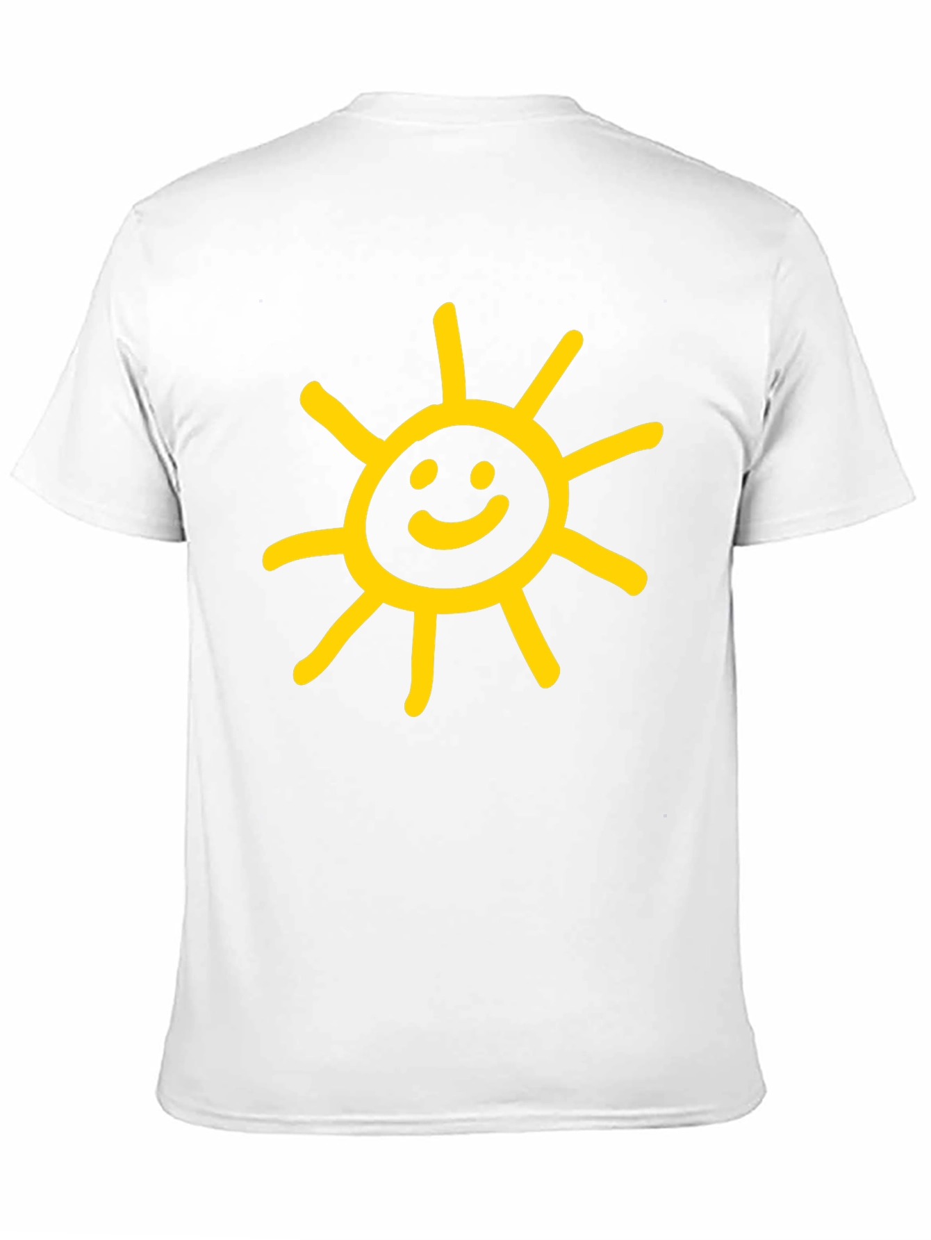 Sunny Graphic Tee - Black Cotton Casual Shirt