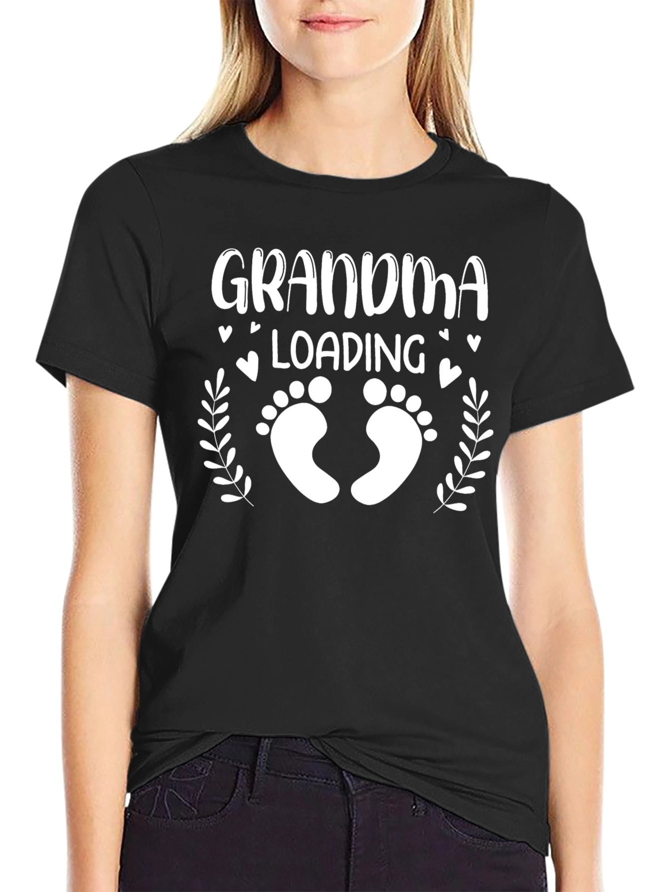 Grandma Loading T-Shirt - Pregnancy Announcement