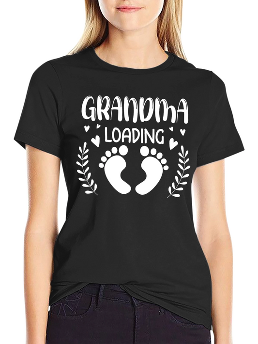 Grandma Loading T-Shirt - Pregnancy Announcement