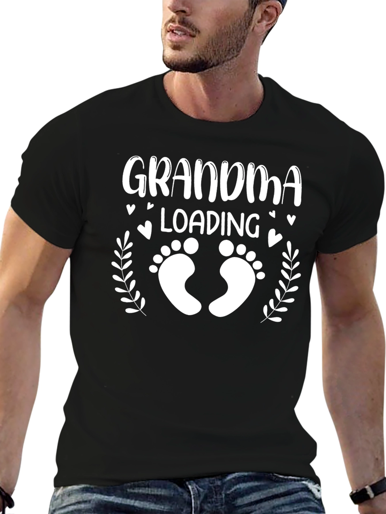 Grandma Loading T-Shirt - Pregnancy Announcement