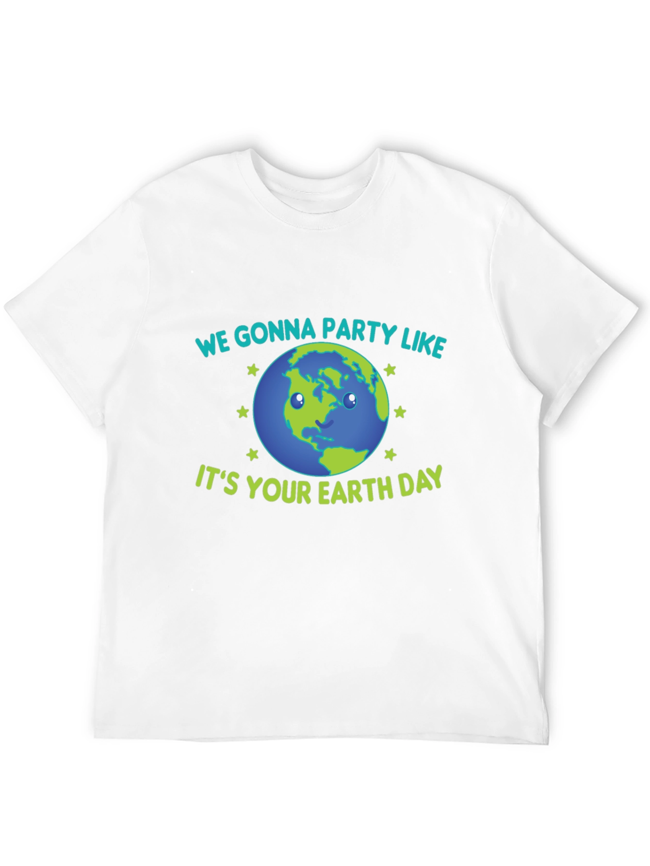 Earth Day Party T-Shirt - Black