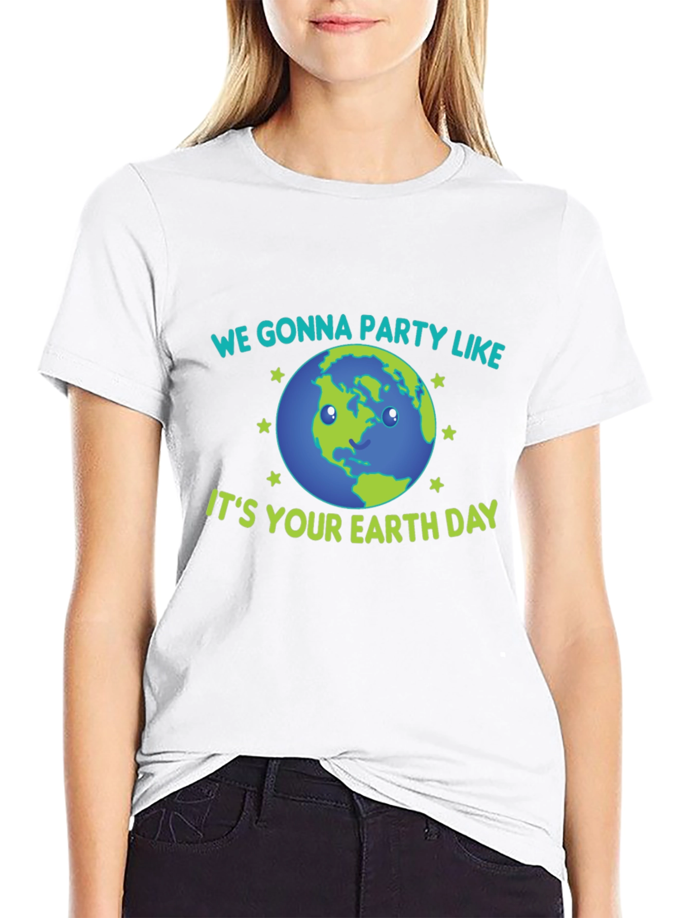 Earth Day Party T-Shirt - Black