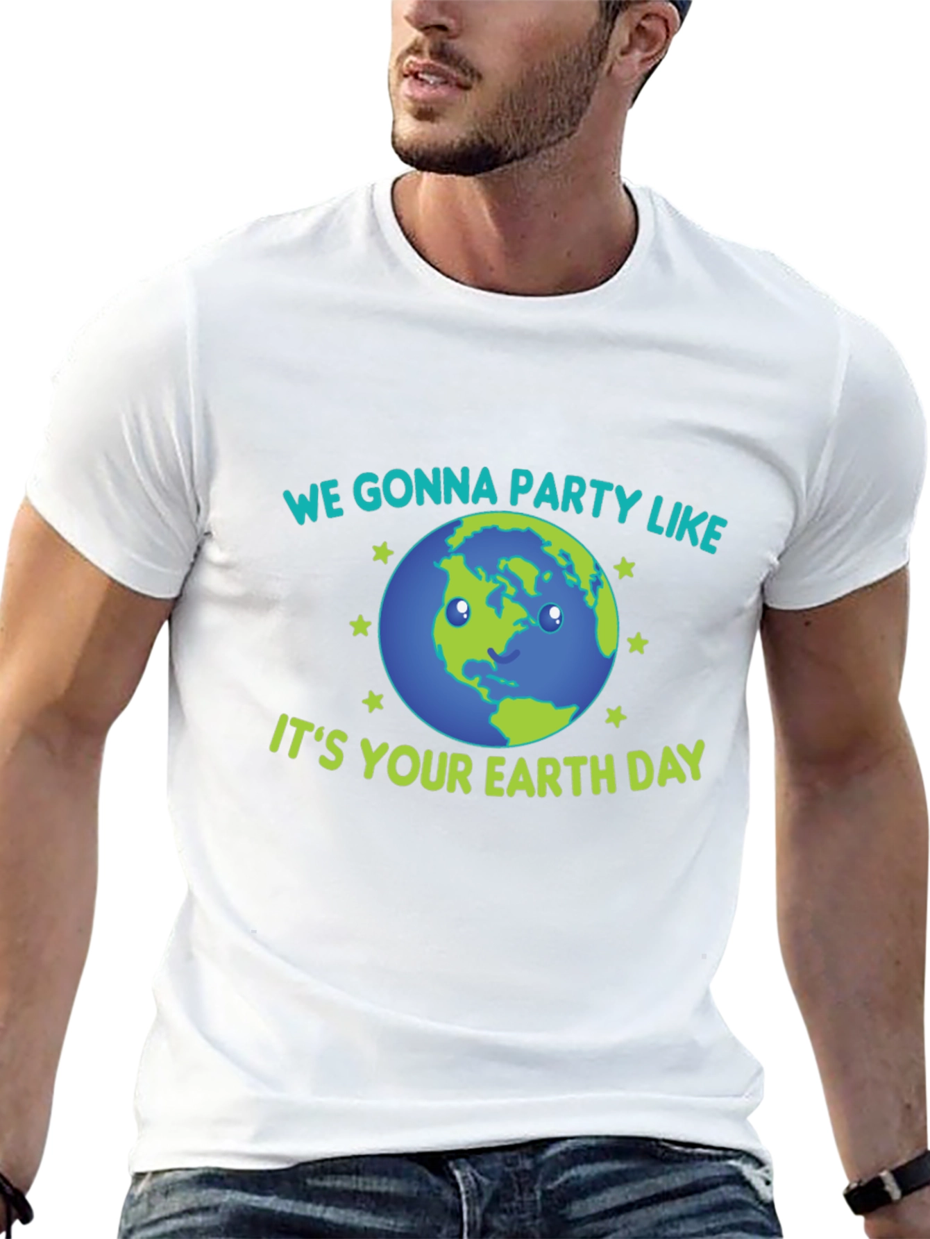Earth Day Party T-Shirt - Black